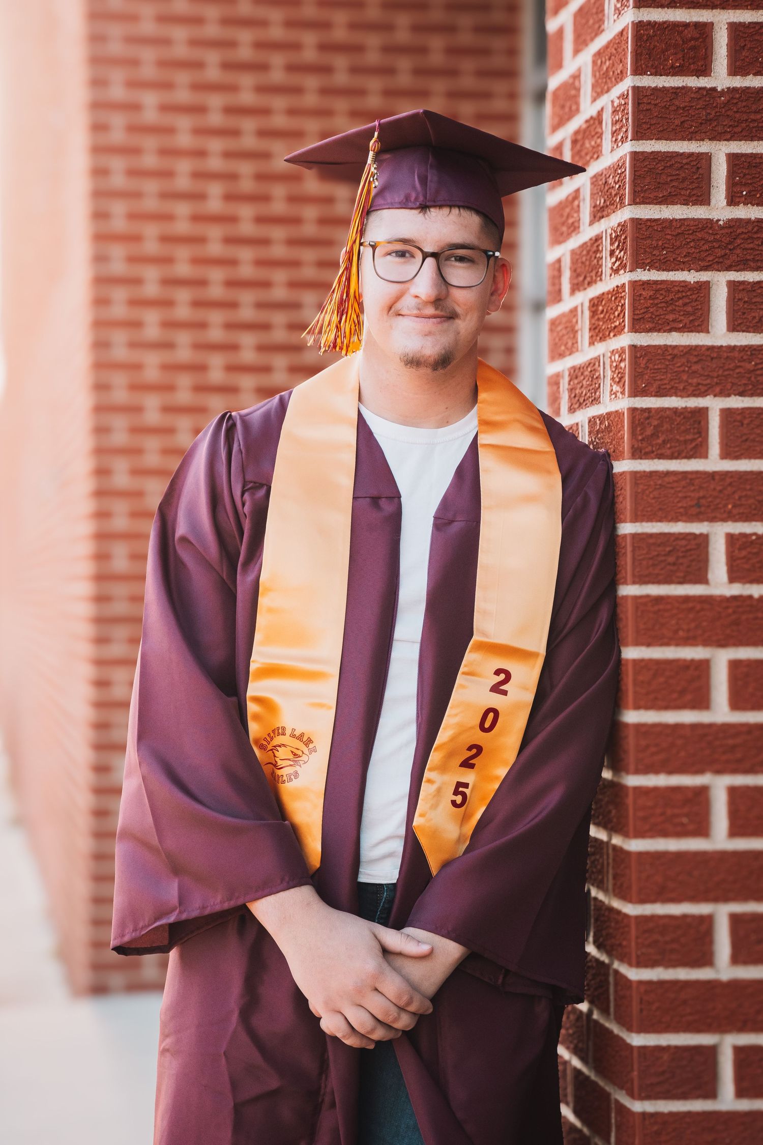 Summer senior photos boy Topeka KS Kansas