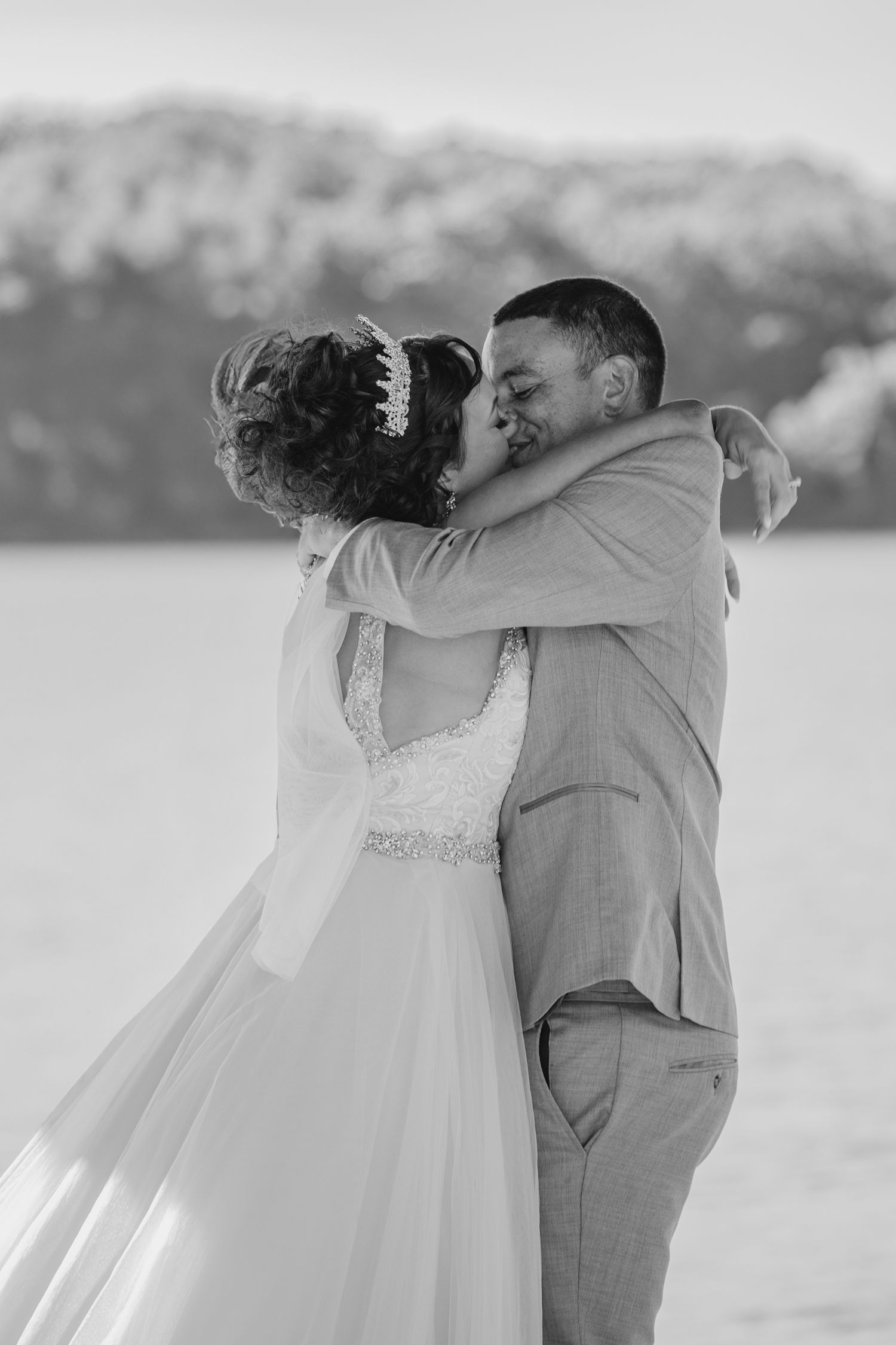 Wedding Ceremony at Willow's Bend. Kansas.