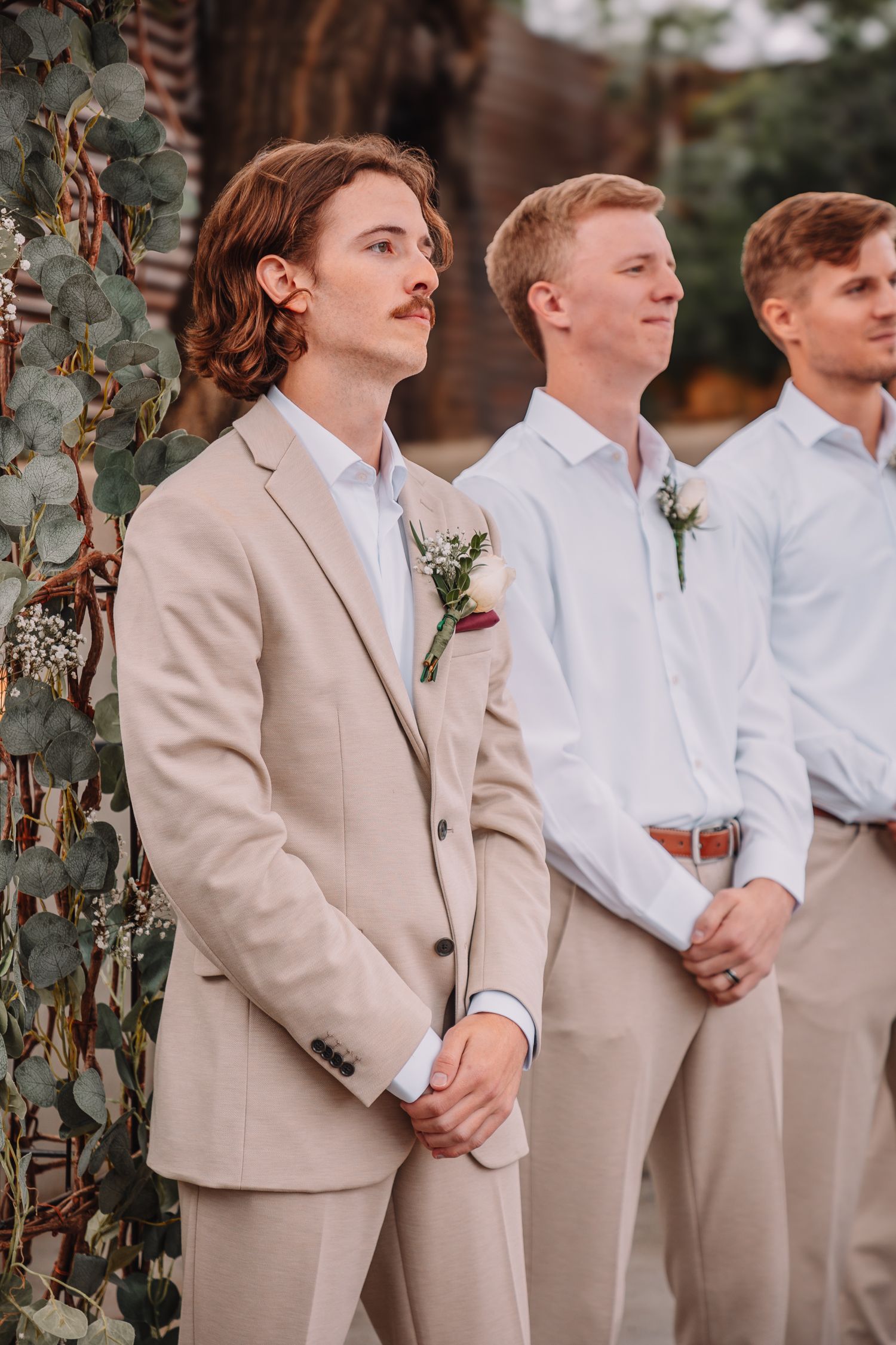 Wedding Ceremony in Kansas at the Foundry.