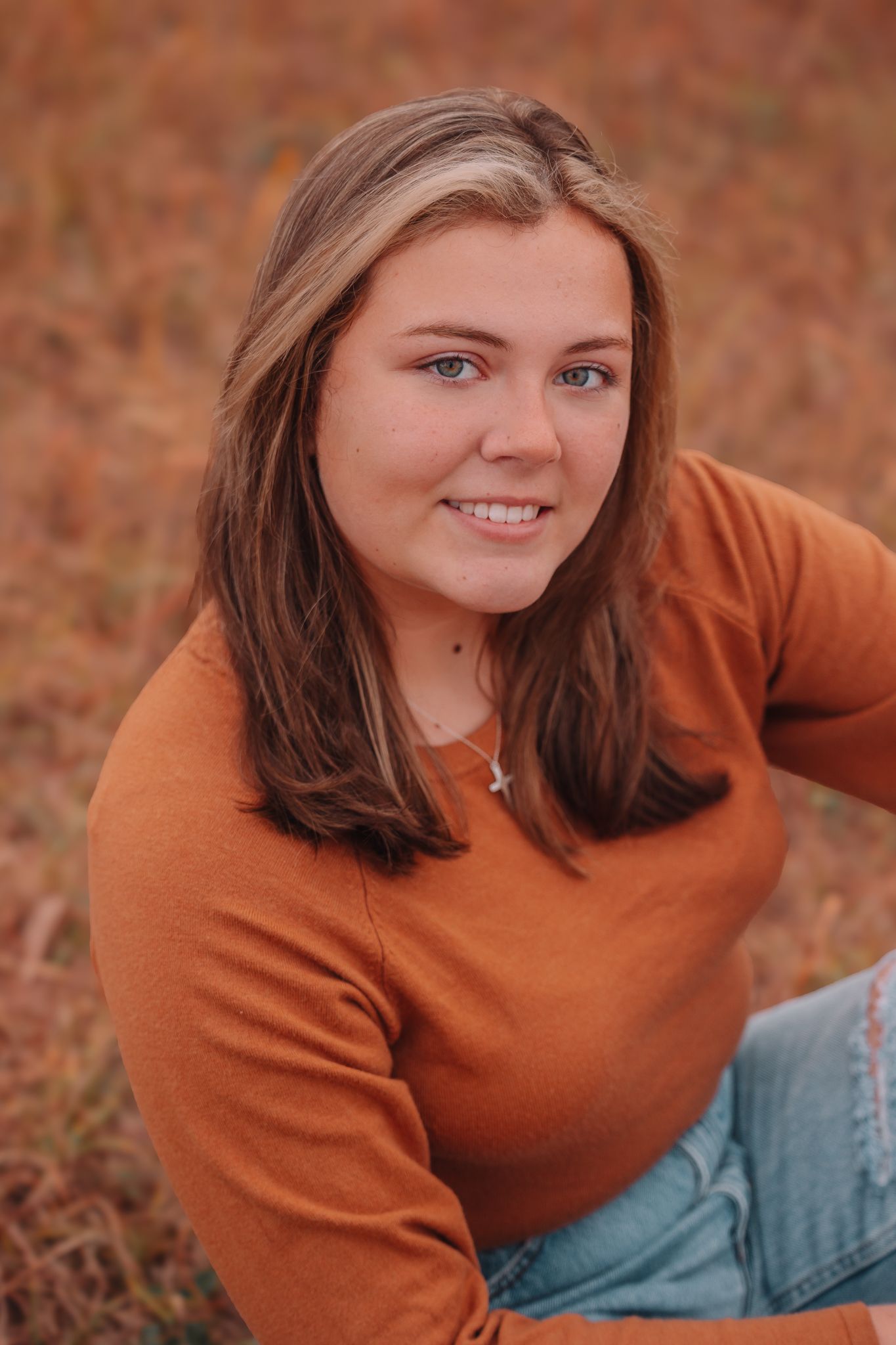 Fall Photos Topeka KS senior photos girl