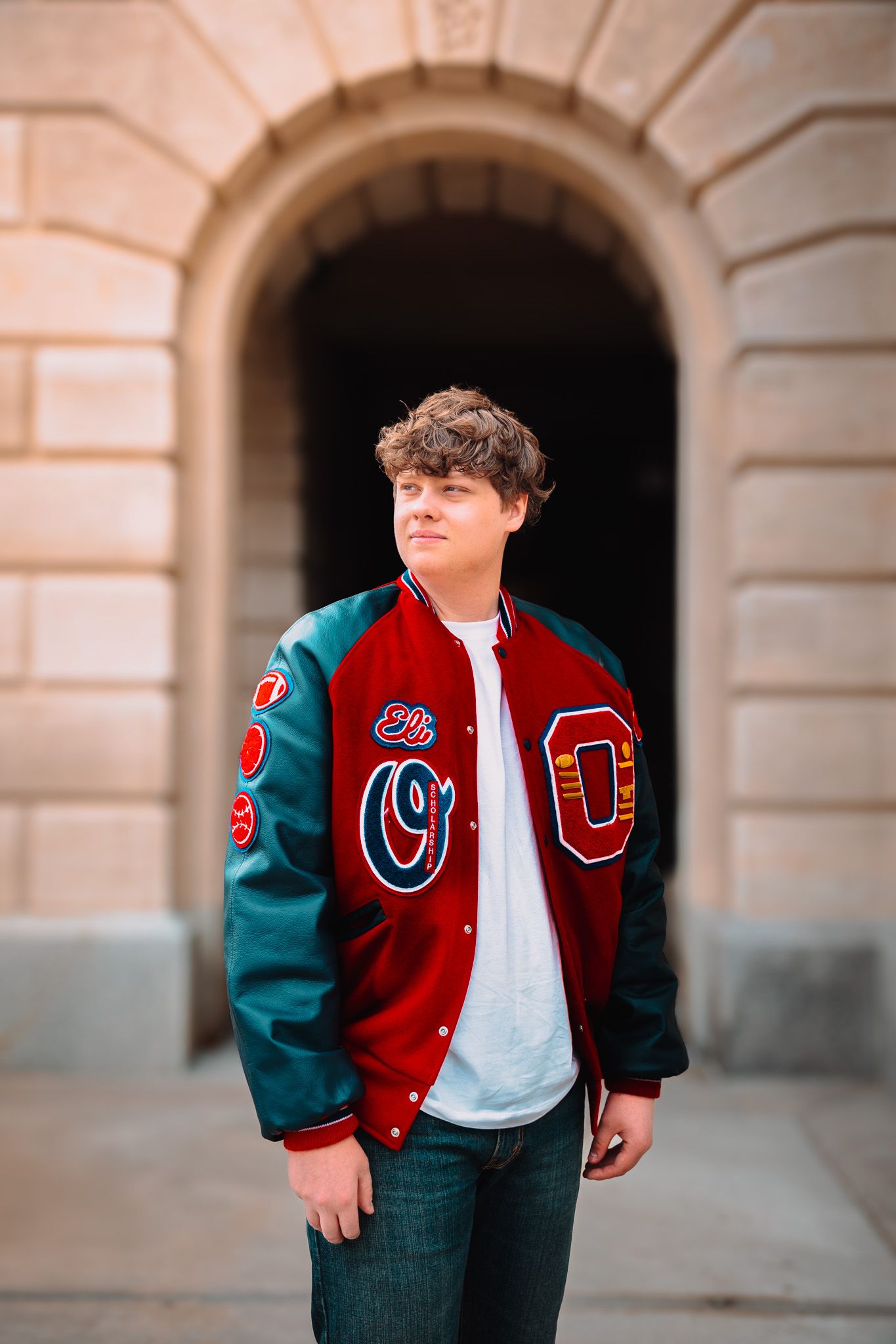 Summer senior photos boy Topeka KS Kansas