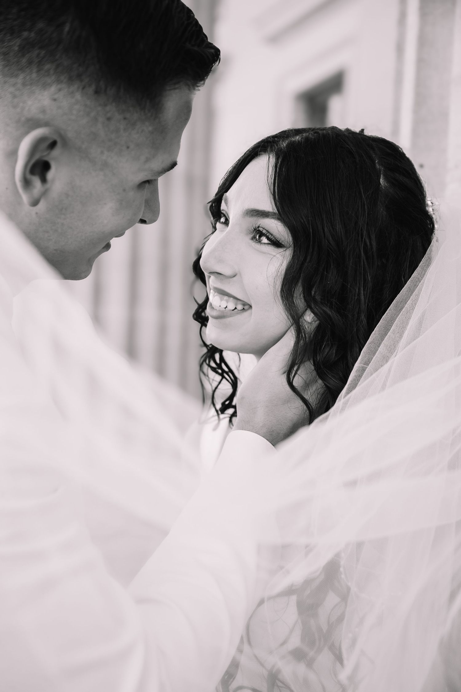 Topeka Capitol Wedding Portraits