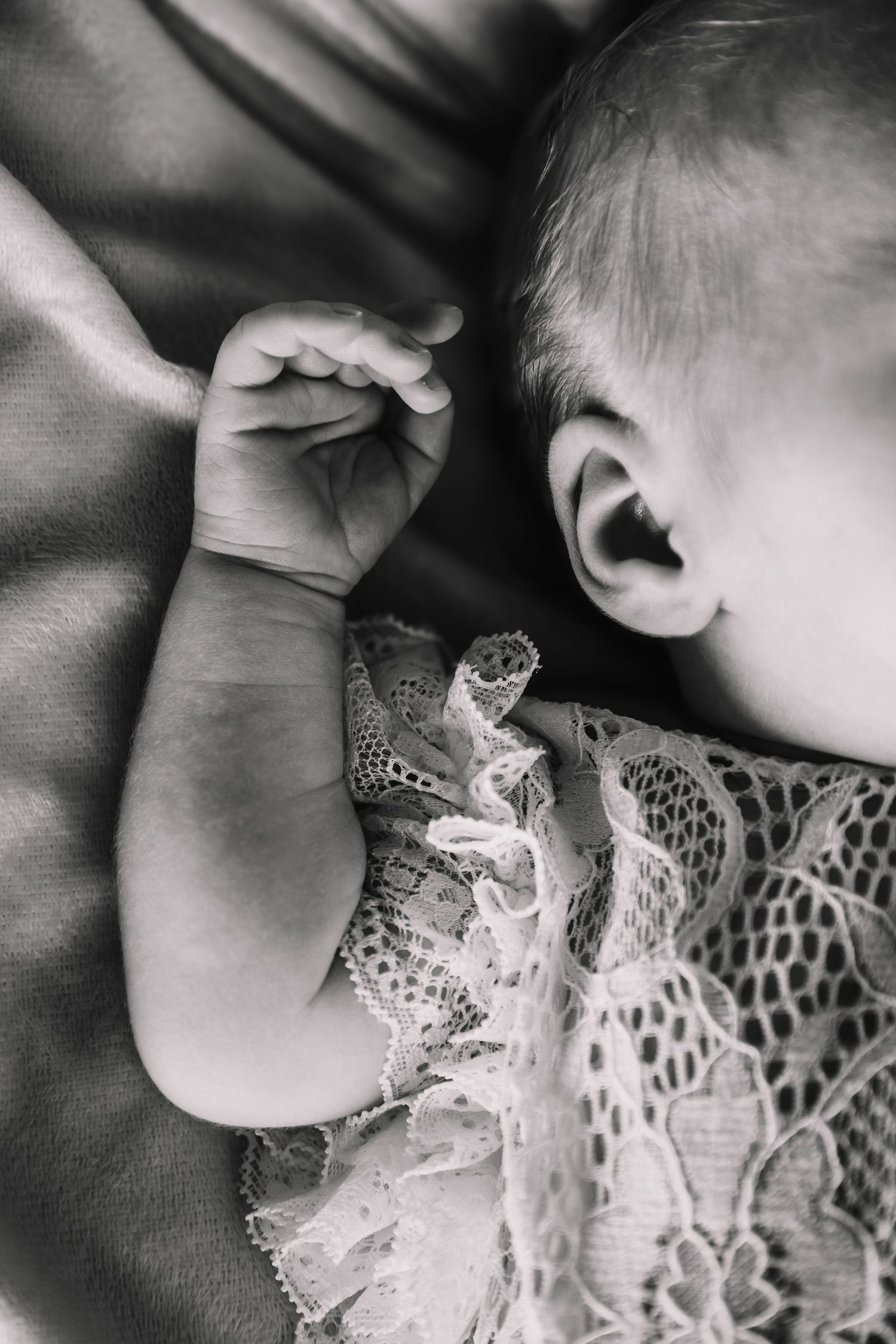 Baby detail newborn session Abeni Rene Photogrpahy