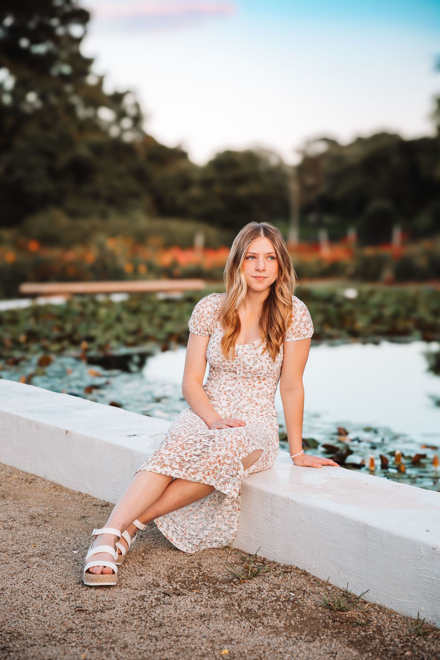 Senior Photo Reinisch Rose Garden Topeka, KS Abeni Rene Photography