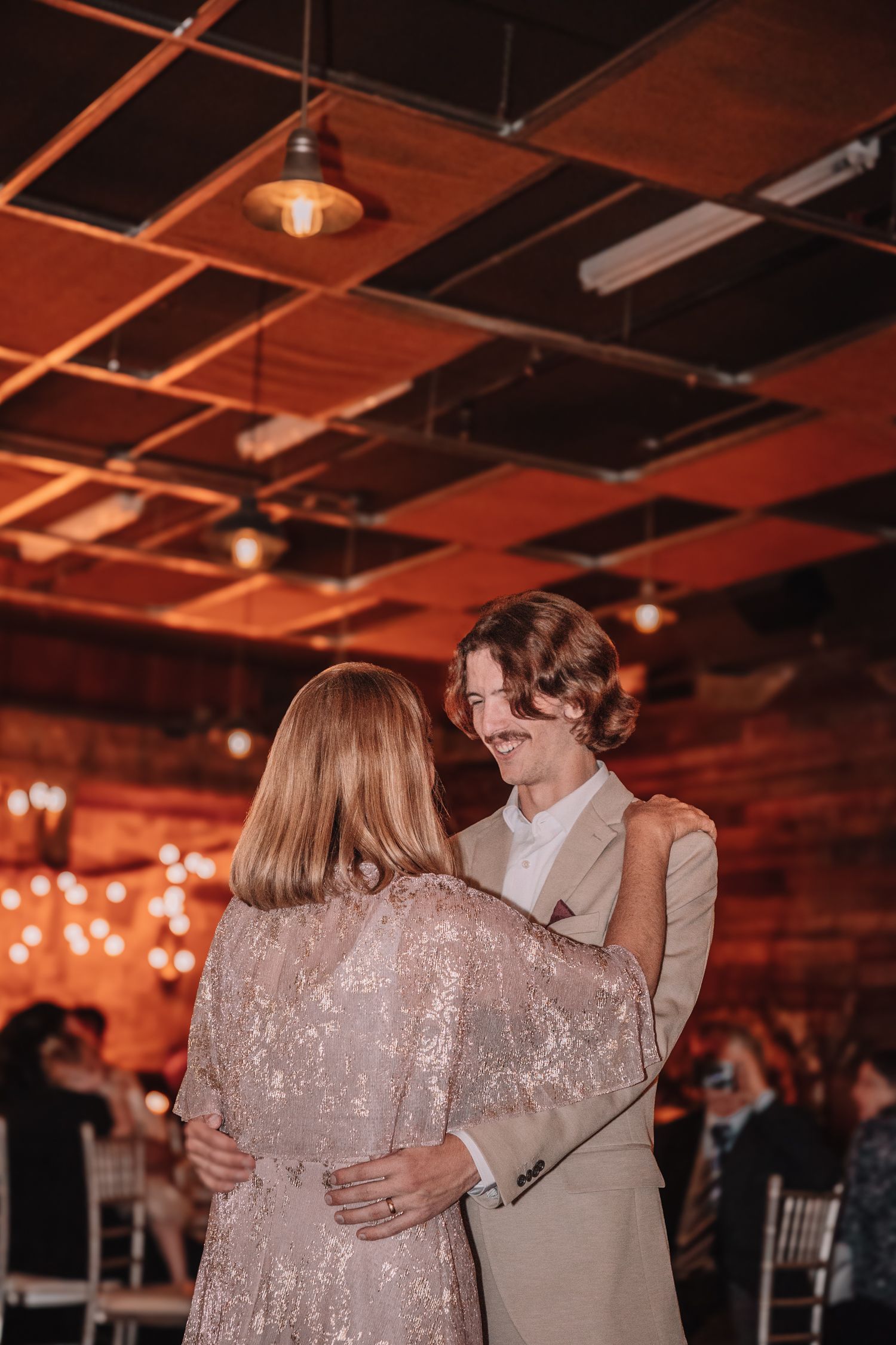 Wedding Reception party. Topeka, KS  at The Foundry
