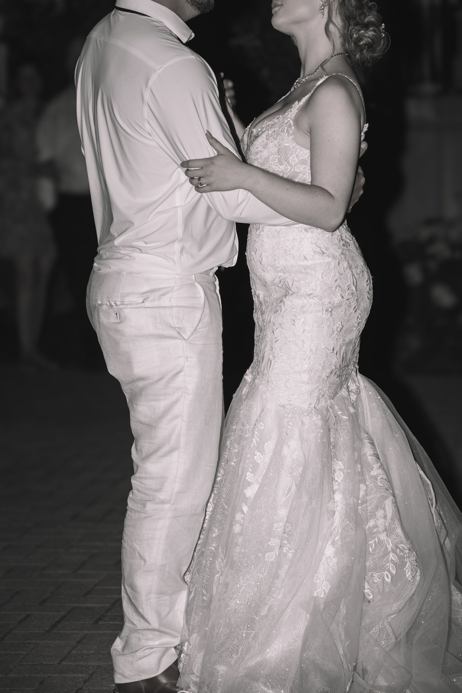 Wedding Reception party in Kansas at the Brownstone.