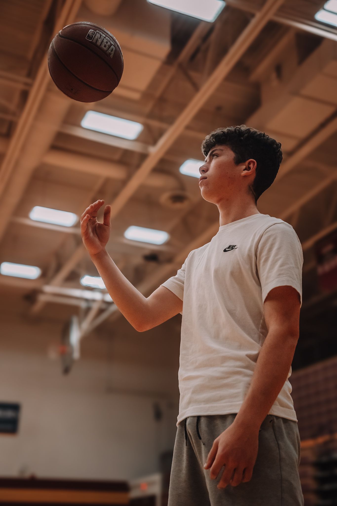 Basketball Photos in Gym Silver Lake Kansas KS