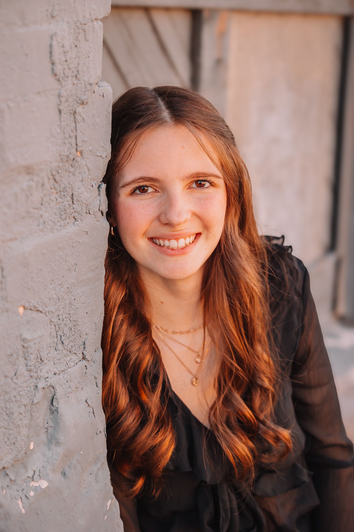 Fall senior photos girl Topeka KS Kansas NOTO