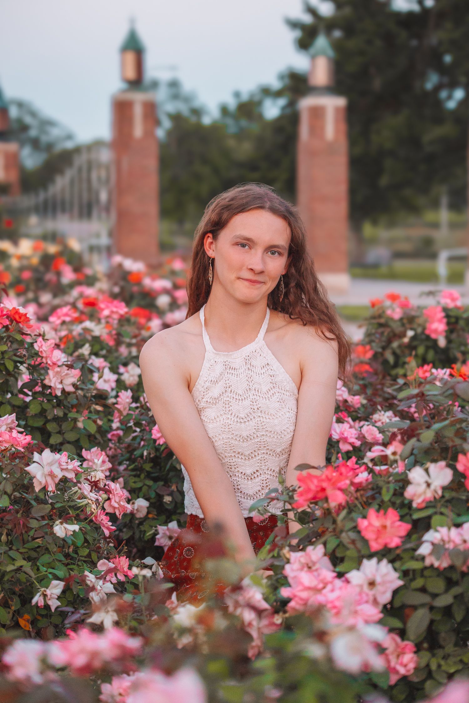 summer senior photos girl Topeka KS Kansas
