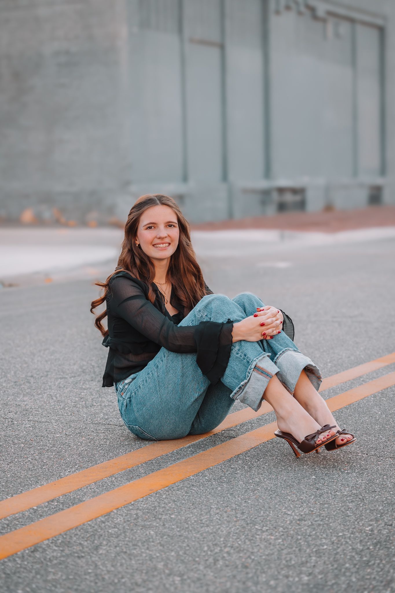 Fall senior photos girl Topeka KS Kansas NOTO