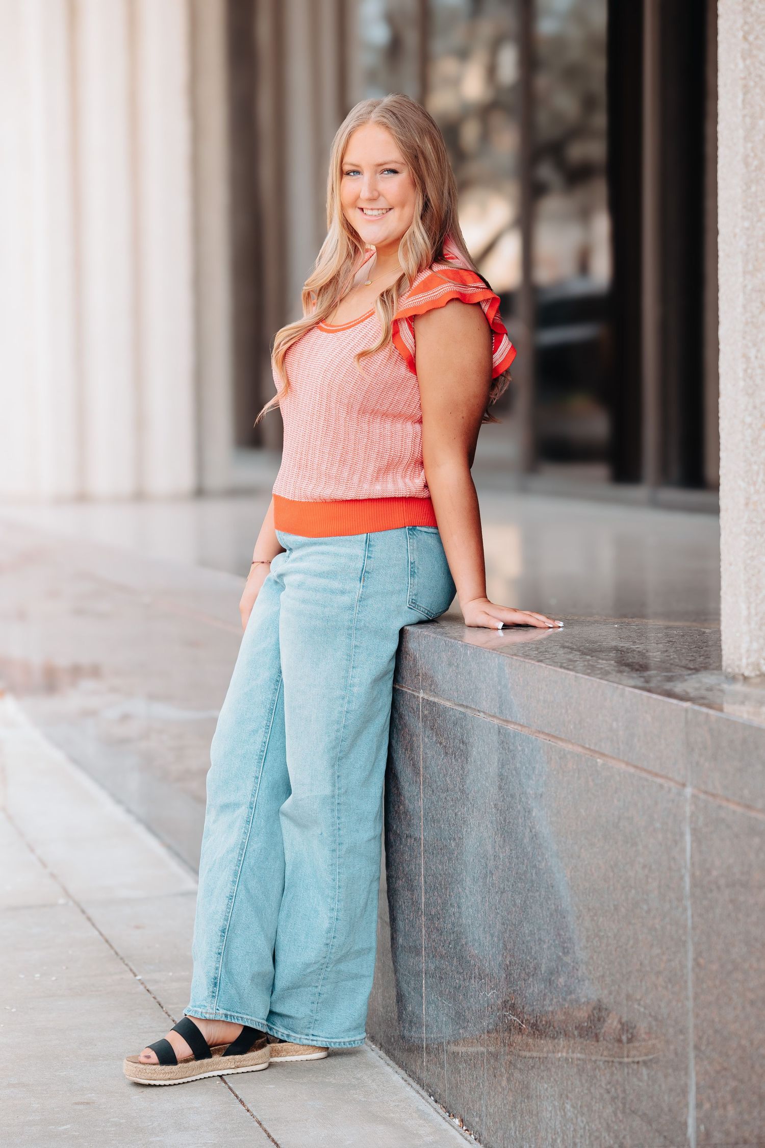 Topeka KS Kansas Downtown Photos Senior Girl
