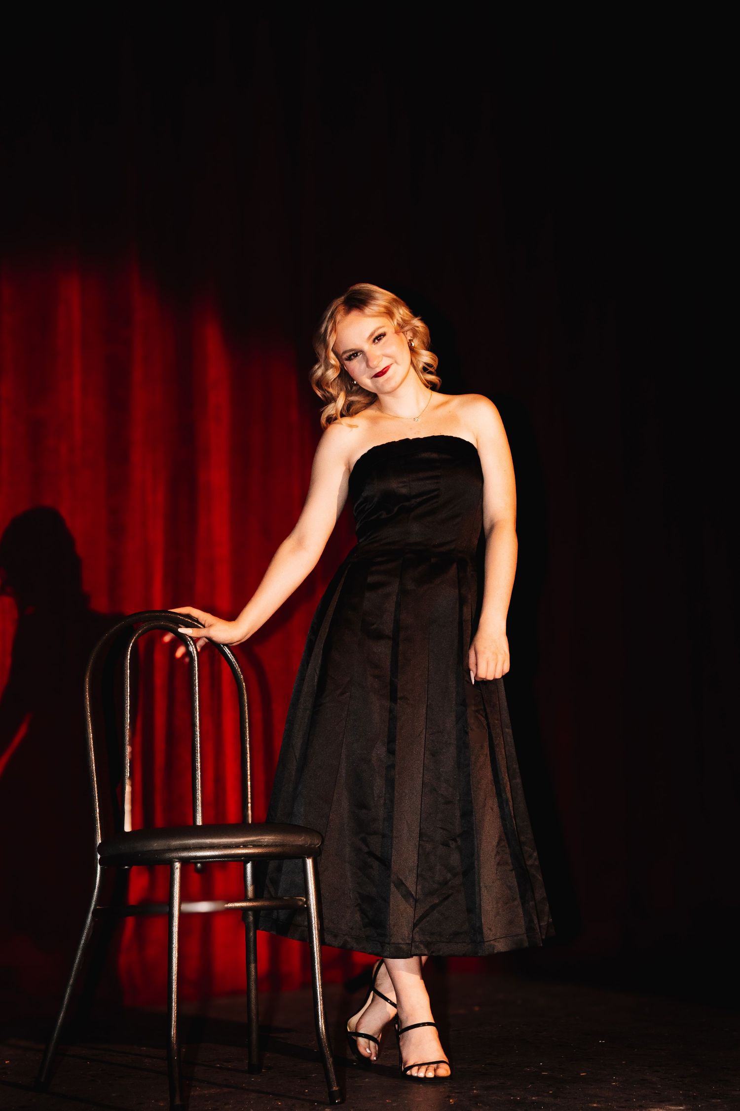 Senior Photo Topeka Civic Theatre Topeka, KS  Abeni Rene Photography