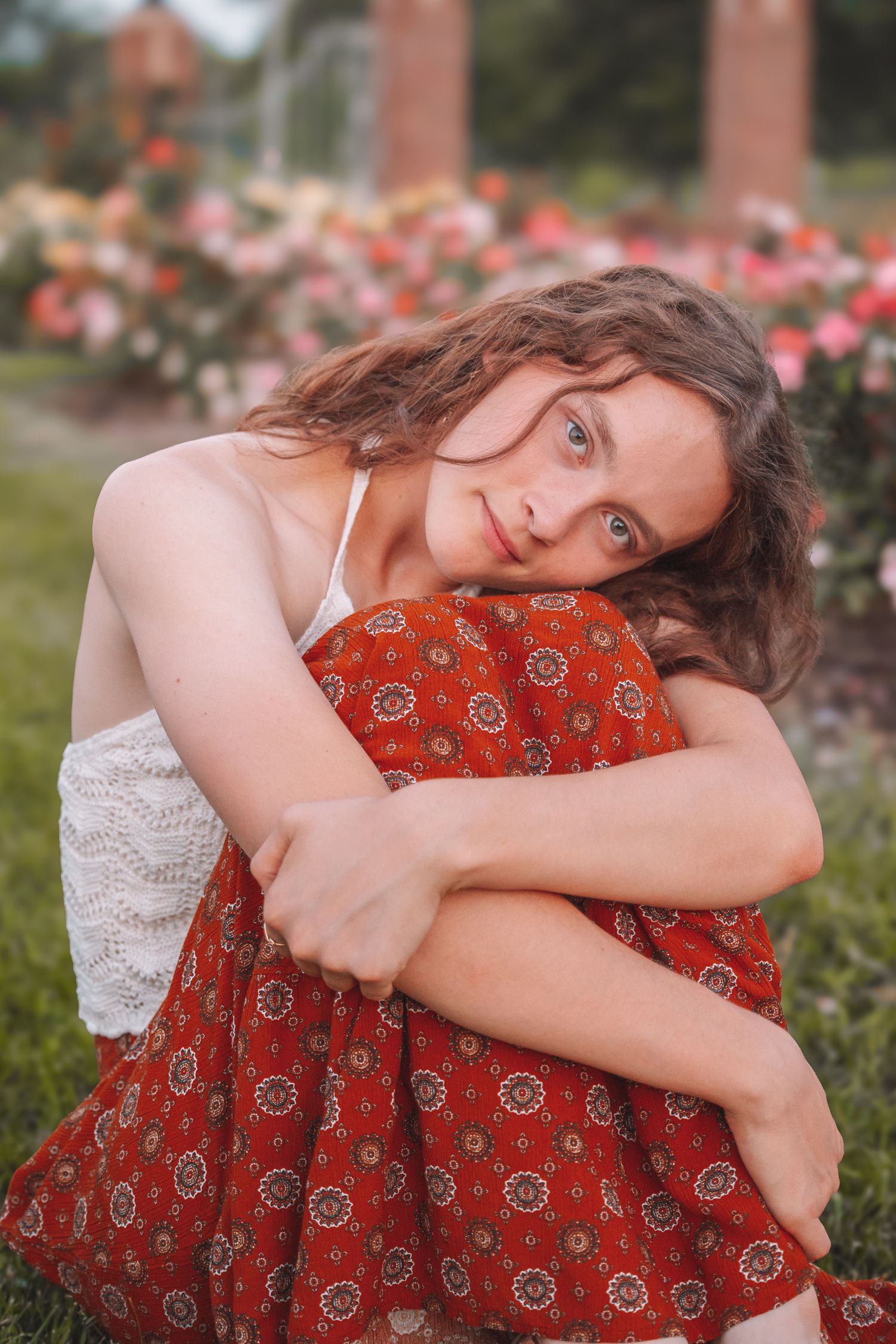 summer senior photos girl Topeka KS Kansas