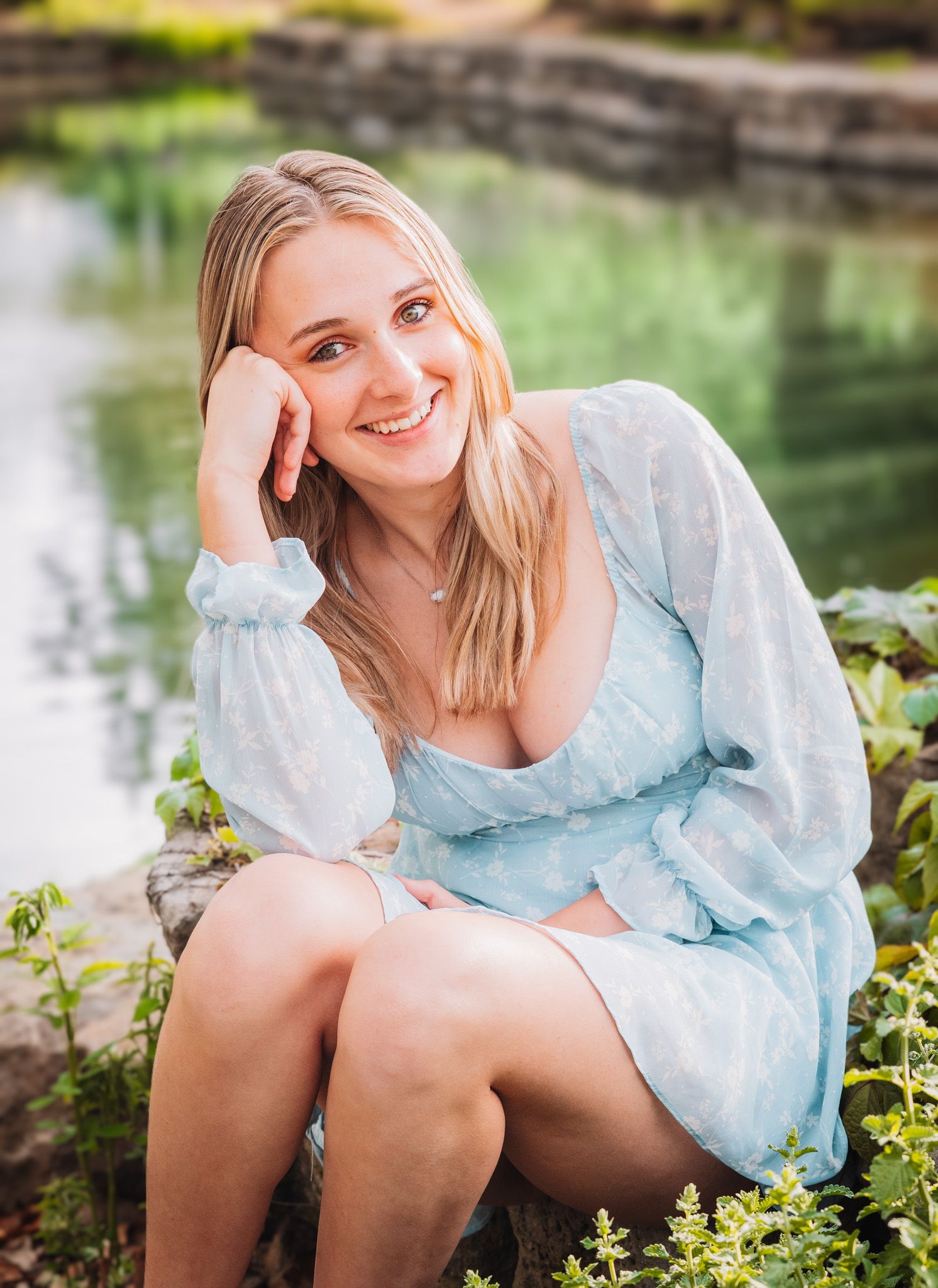 Gage Park Senior Photos Girl Topeka KS Kansas
