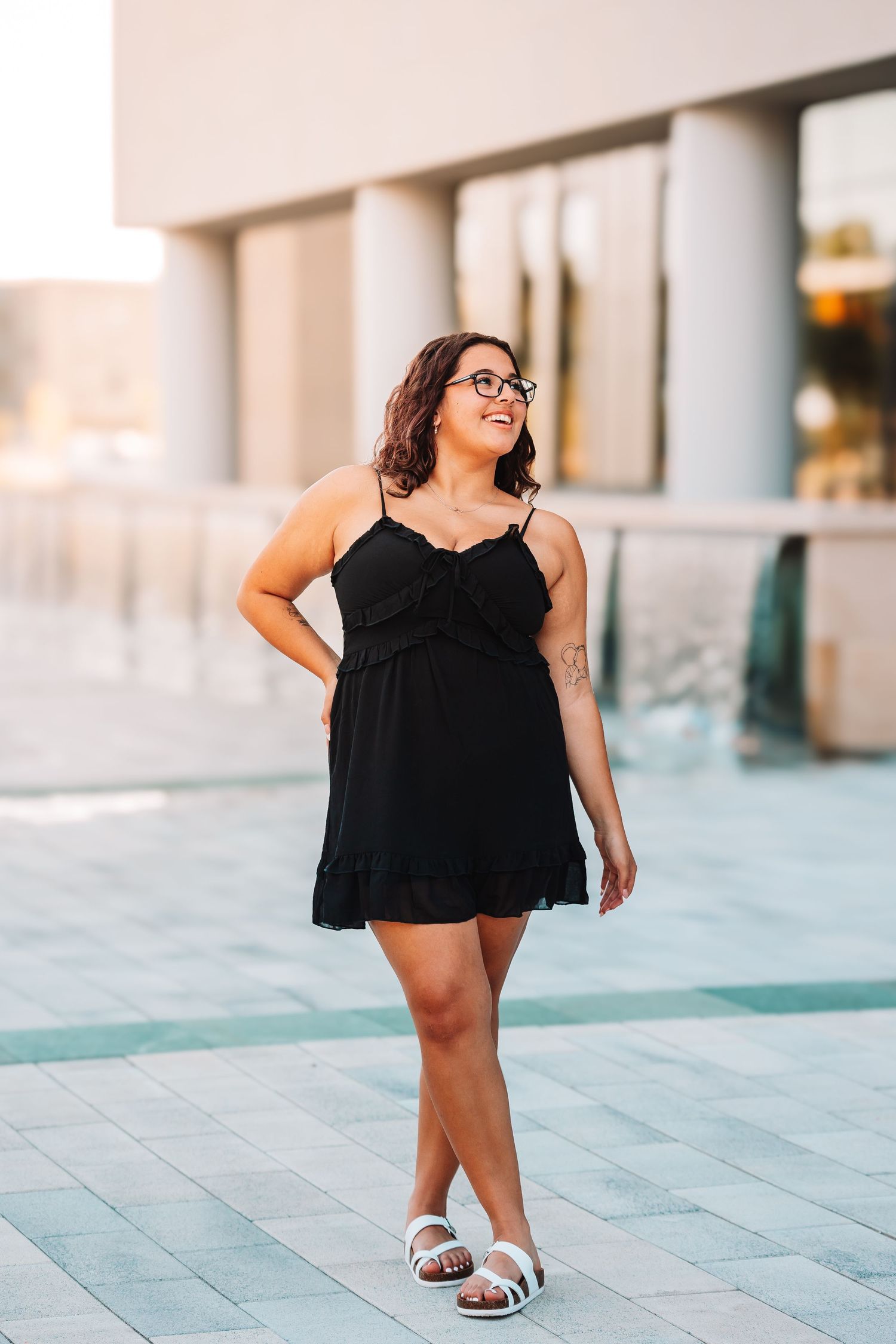 Girl Senior Photo Abeni Rene Photography Topeka, KS  Downtown