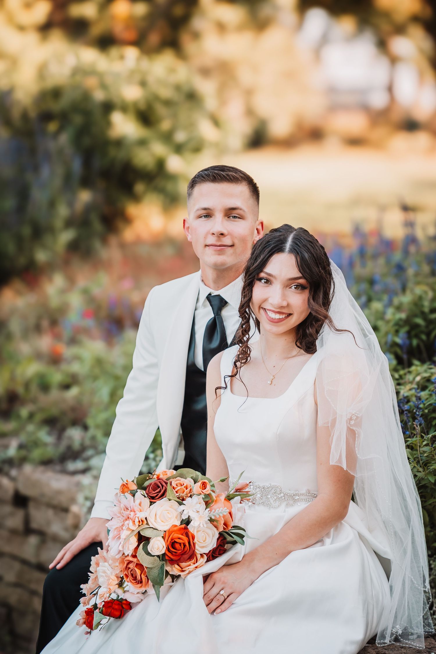 Ted Ensley Gardens Wedding Portraits