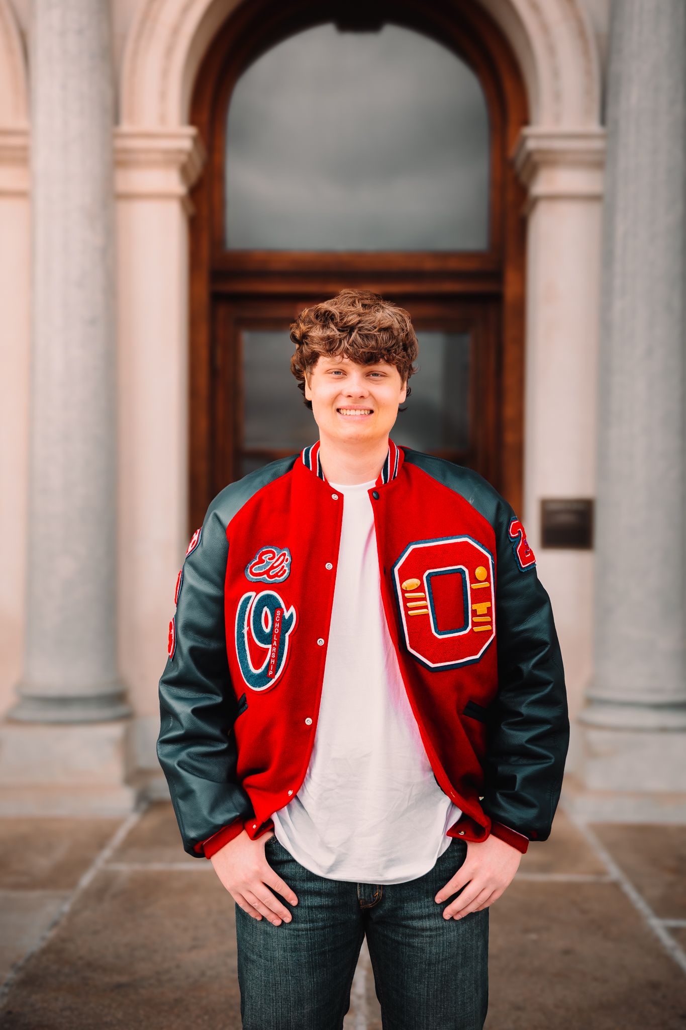 Summer senior photos boy Topeka KS Kansas