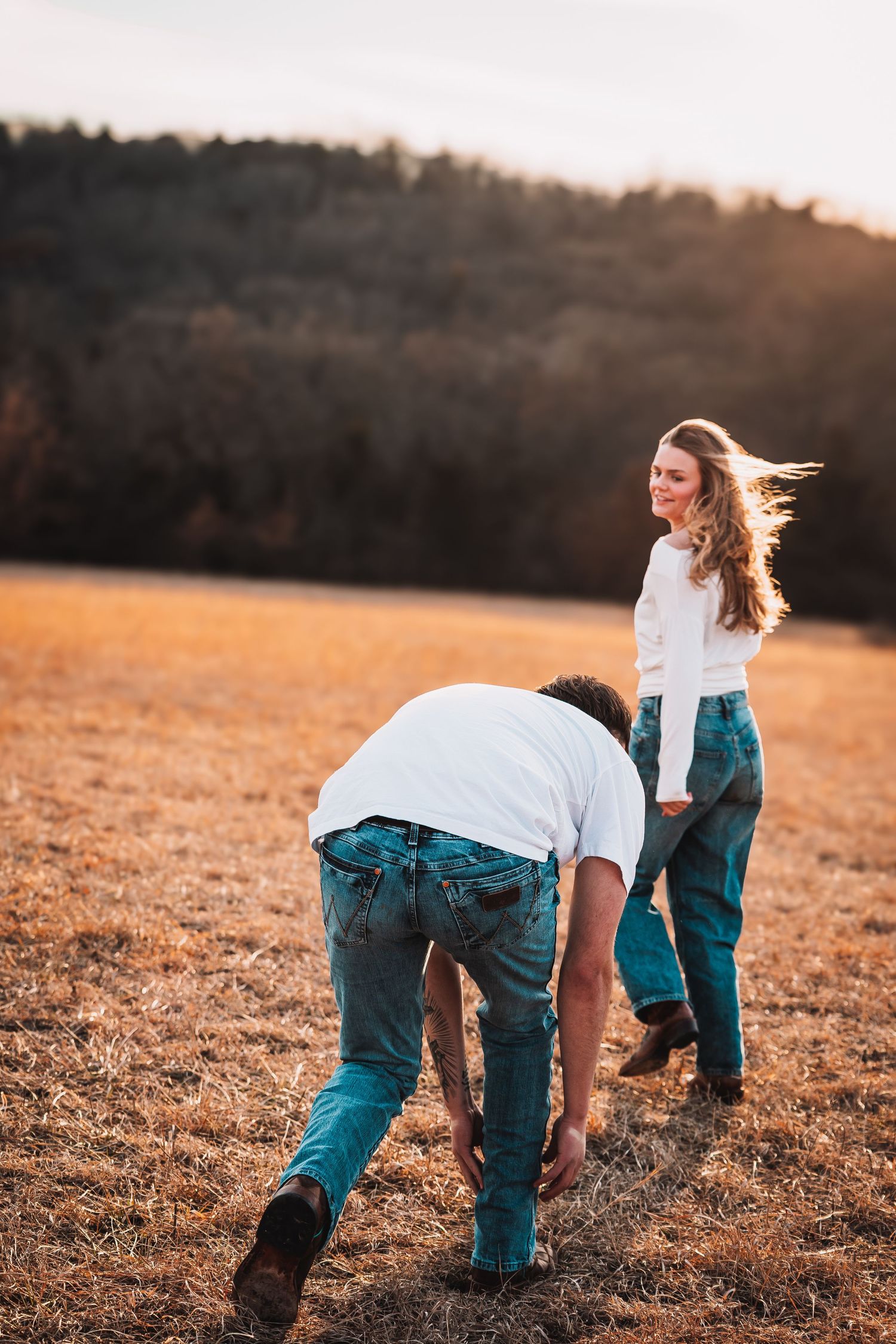 Surprise proposal photos Topeka KS Cedar Crest