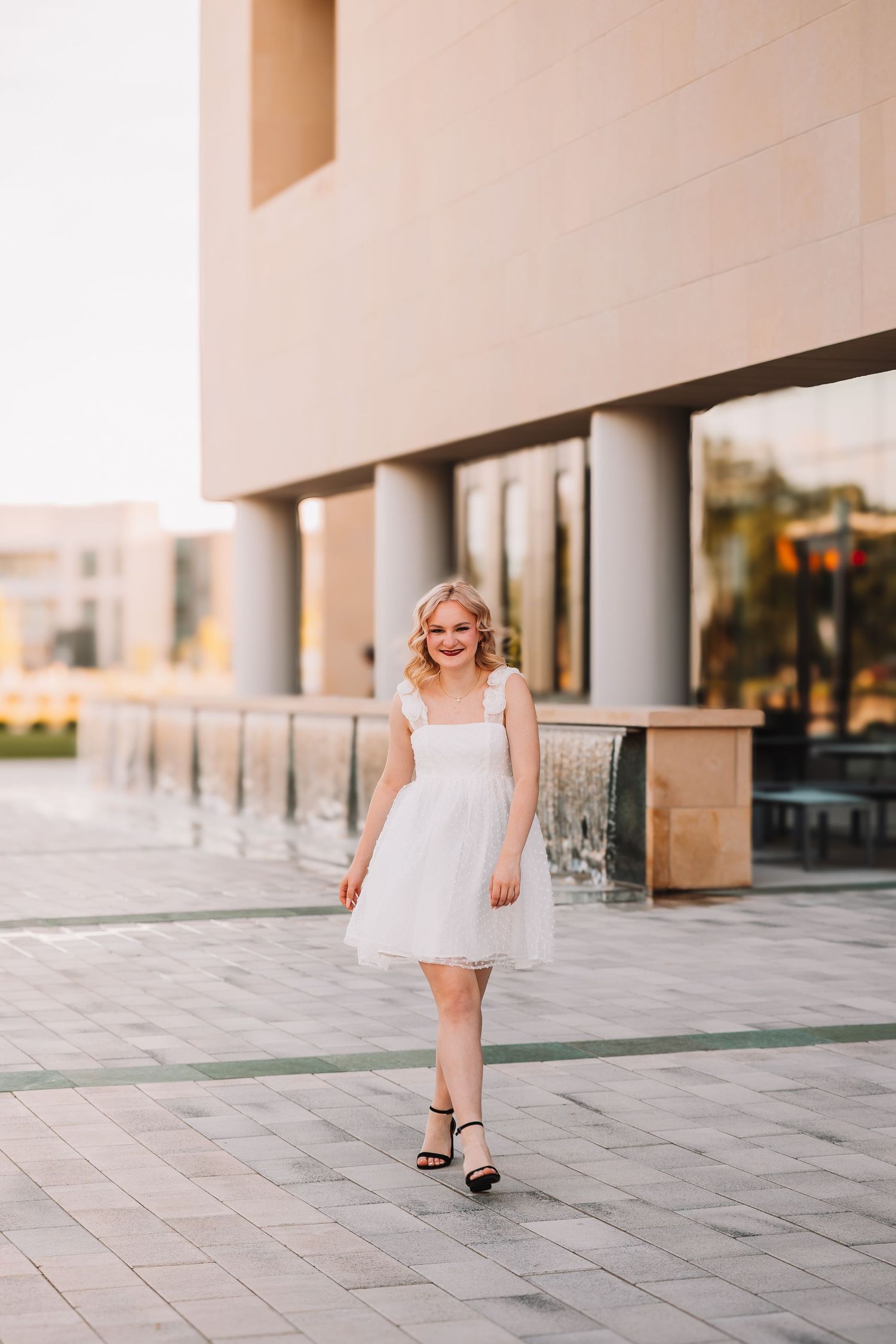 Senior Photo Downtown Topeka, KS Abeni Rene Photography