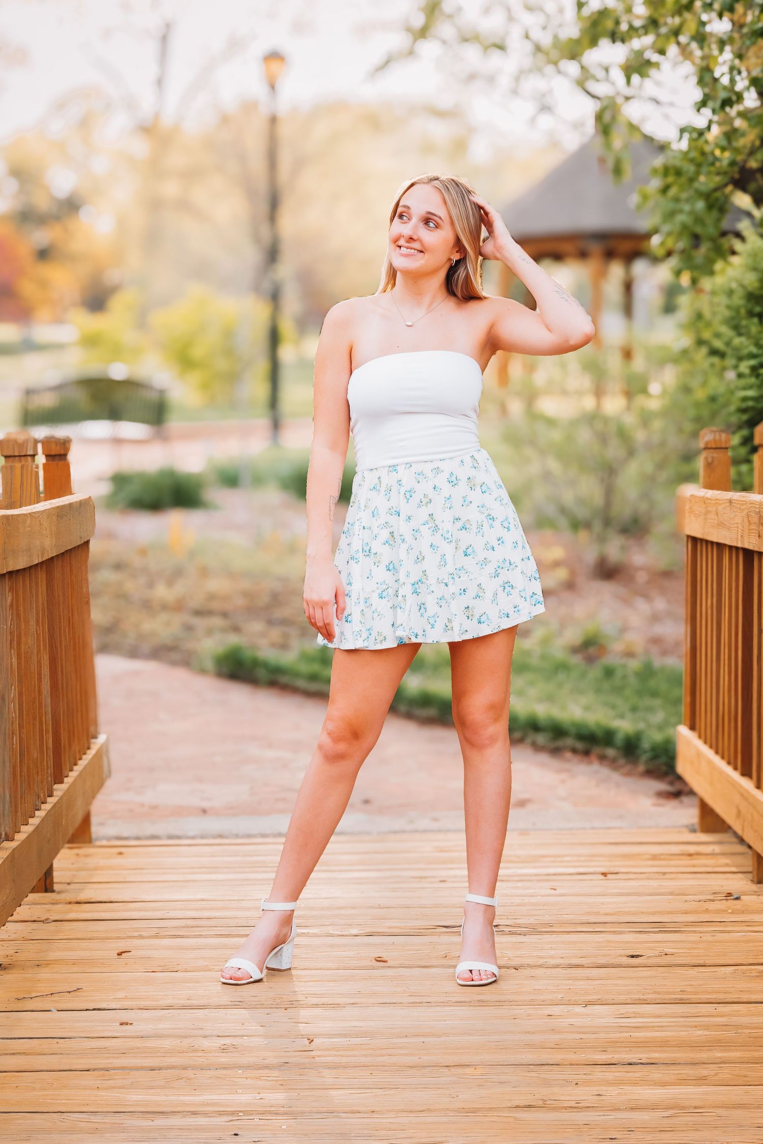 Gage Park Senior Photos Girl Topeka KS Kansas