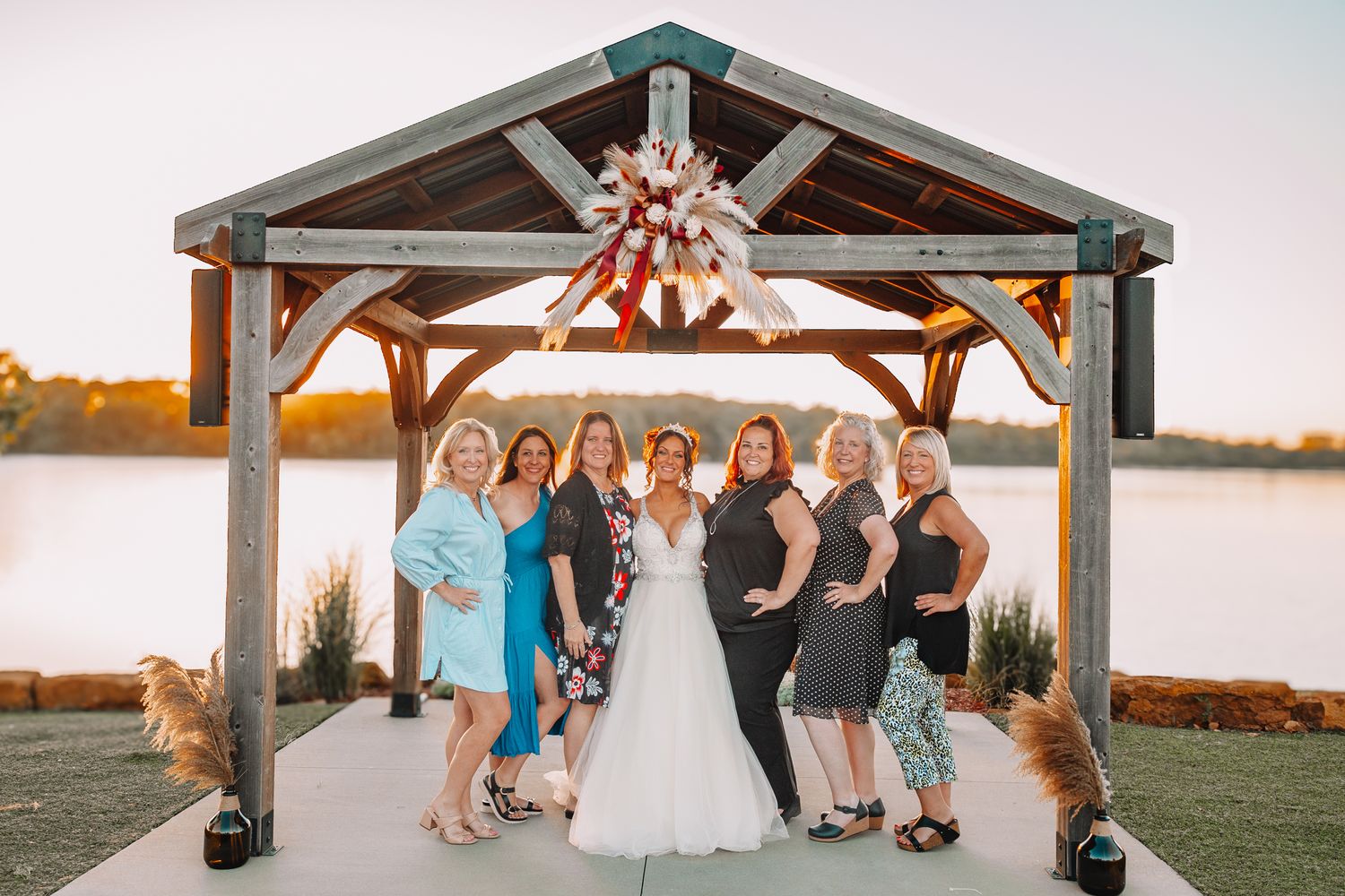 Wedding Photo with Family