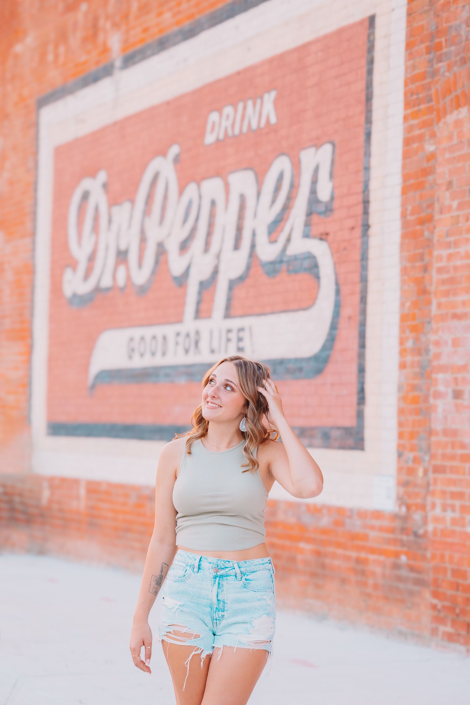 Summer senior photos girl Topeka KS Kansas