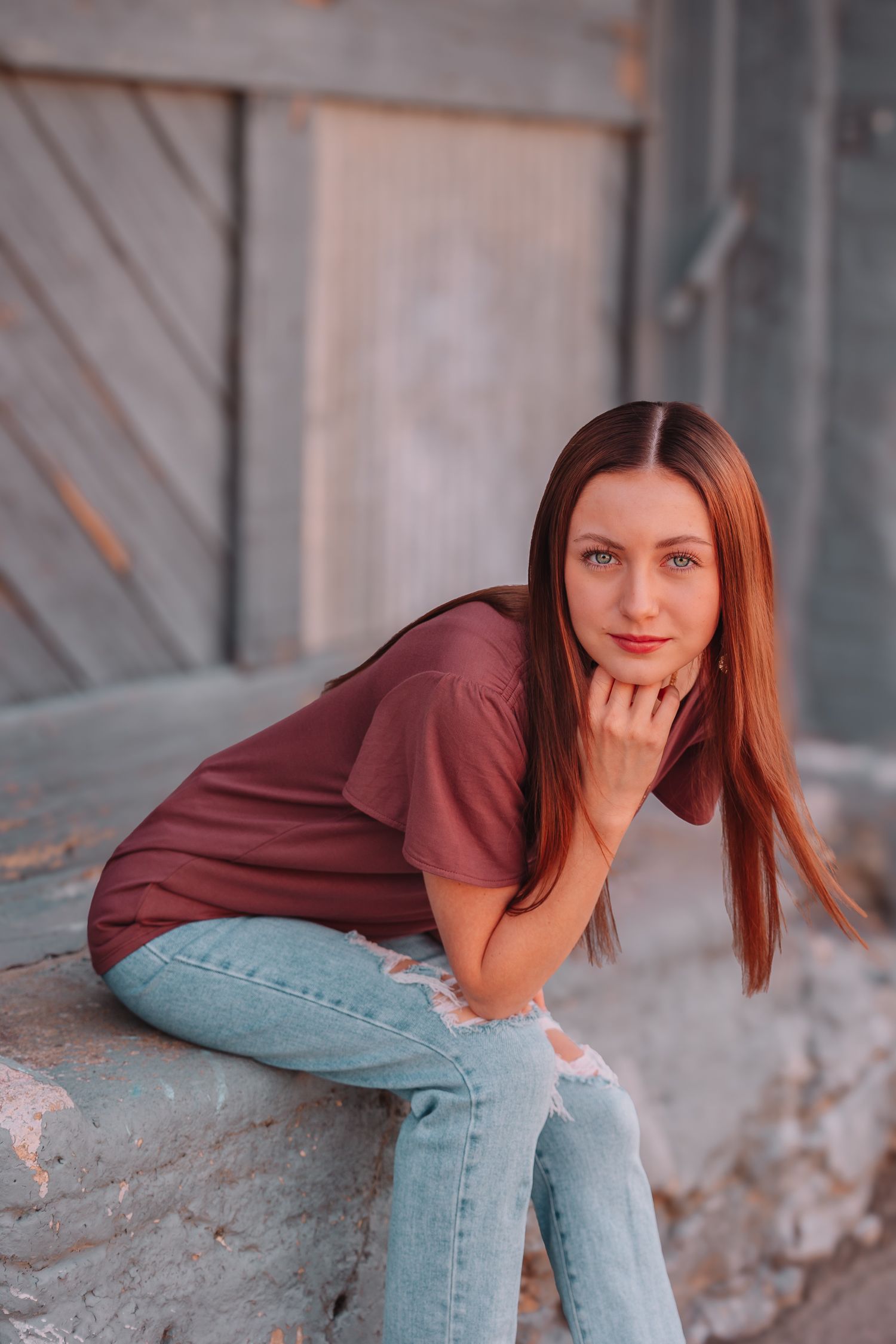 Senior Photos girl NOTO Summer Topeka KS Kansas