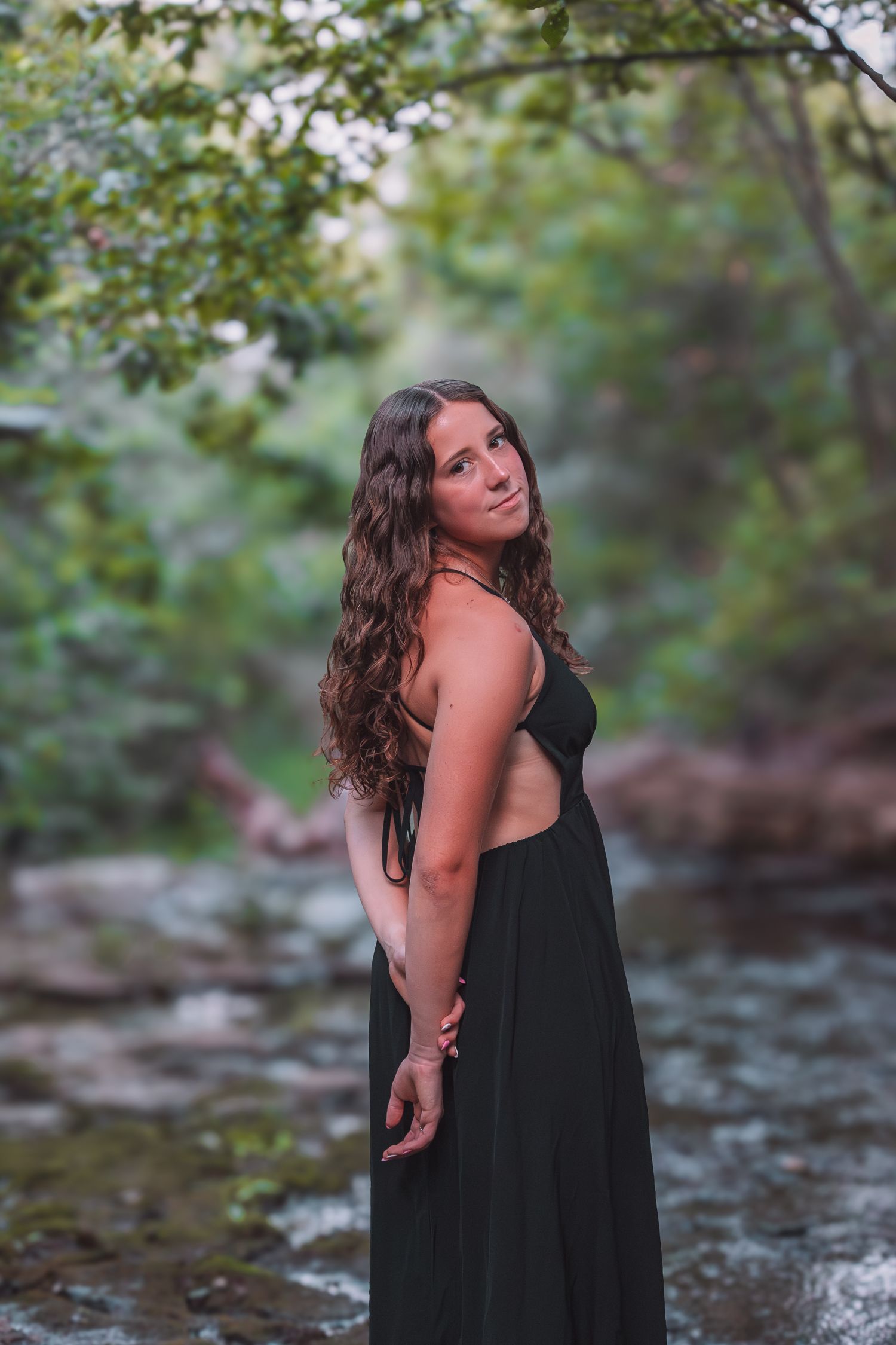 Summer senior photos girl country Topeka KS Kansas