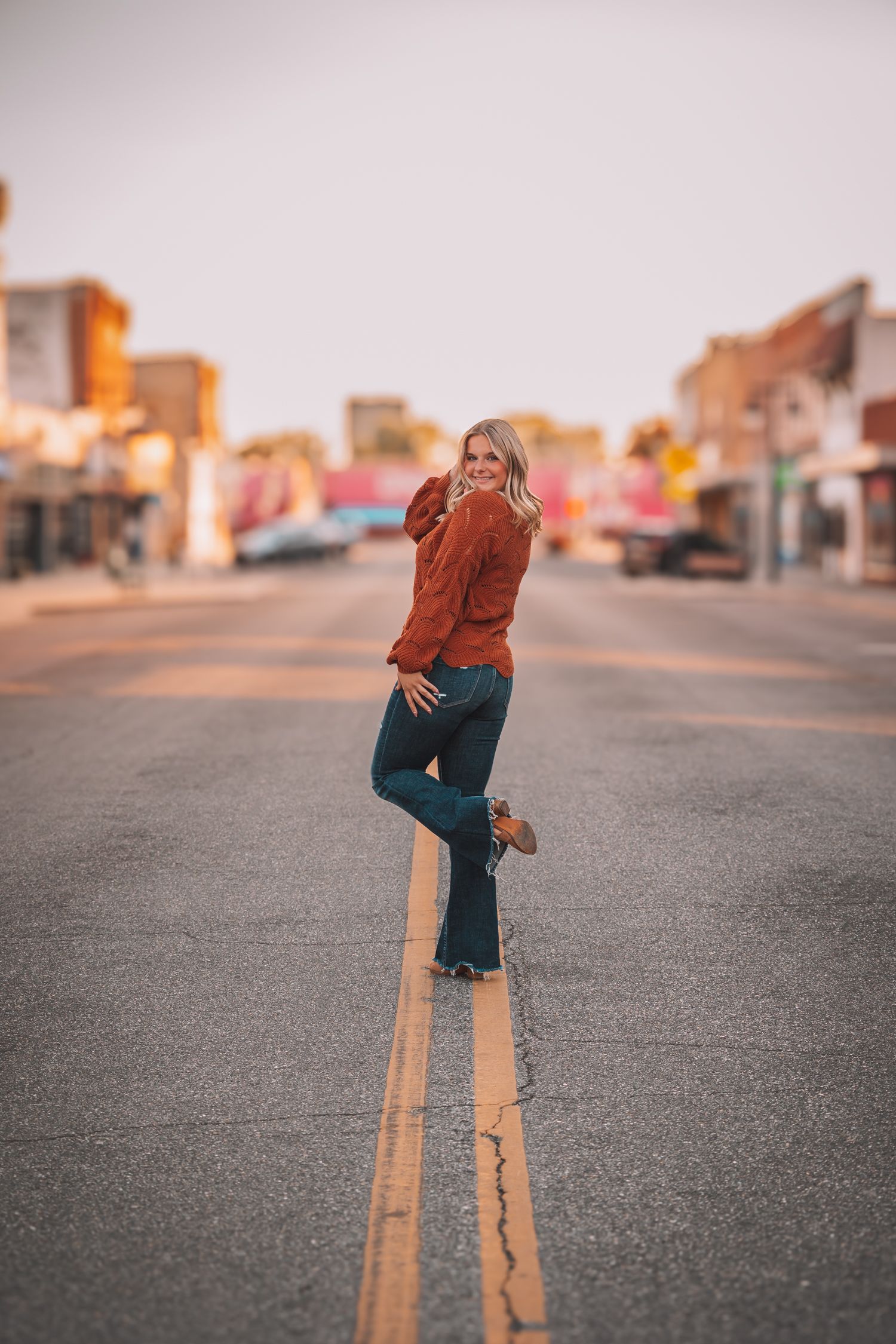 Topeka Senior Photos Girl Kansas KS fall