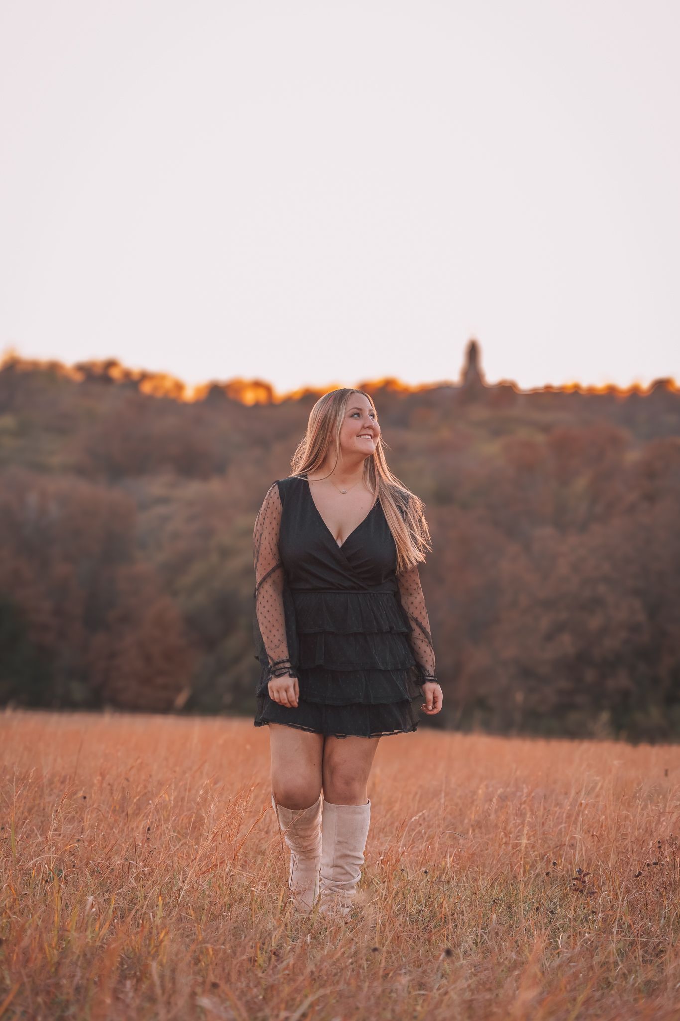 Topeka KS Kansas fall Photos Senior Girl