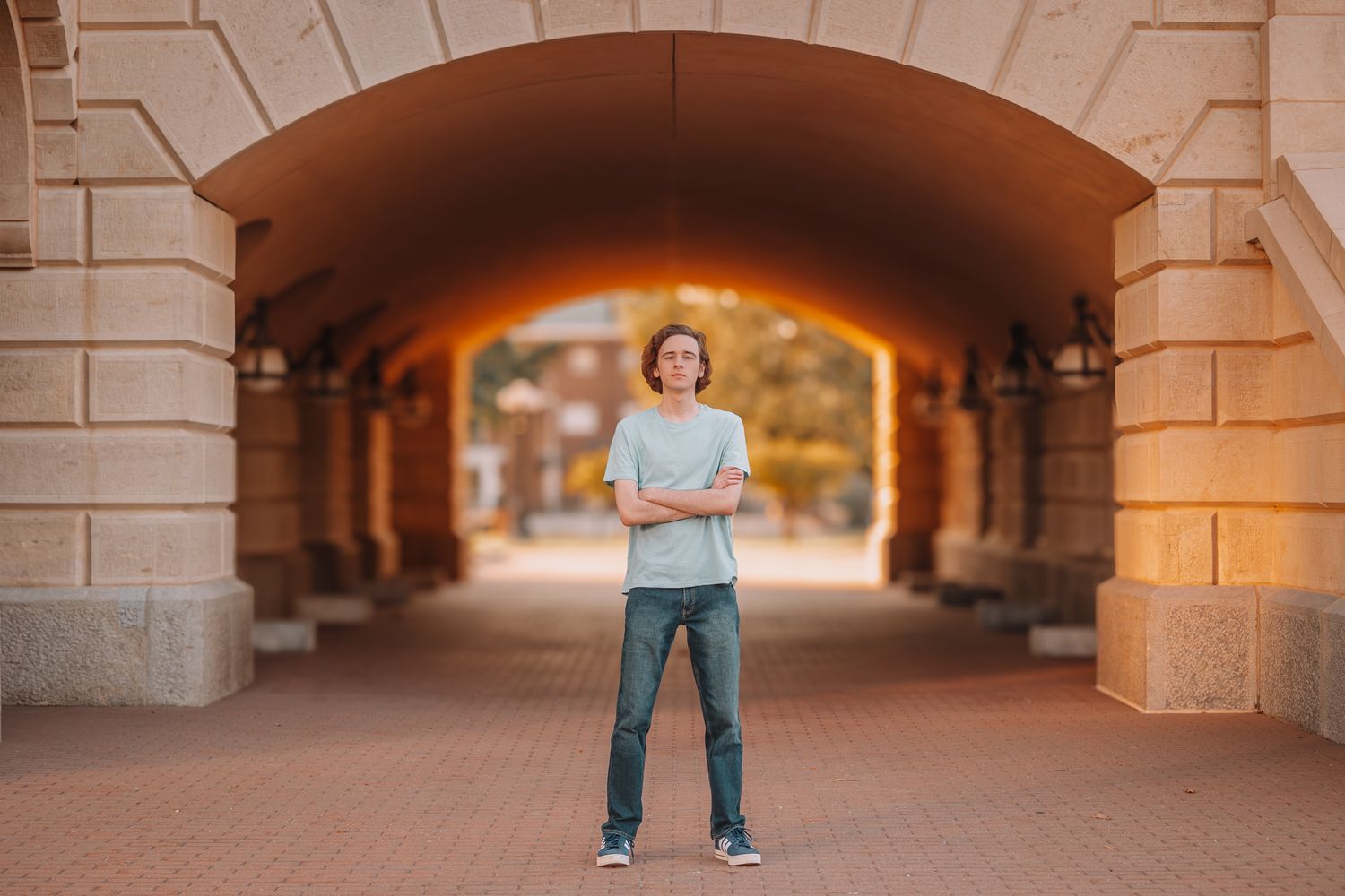Summer senior photos boy Topeka KS Kansas