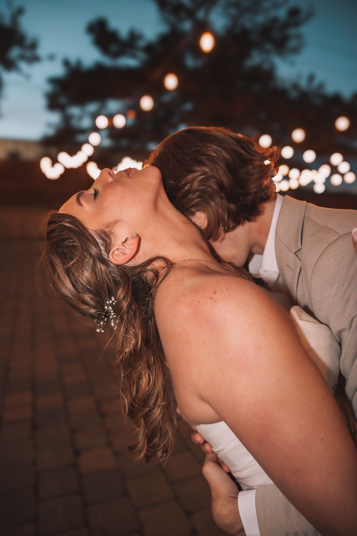Romantic Wedding Photos - Bride and Groom, Topeka, KS
