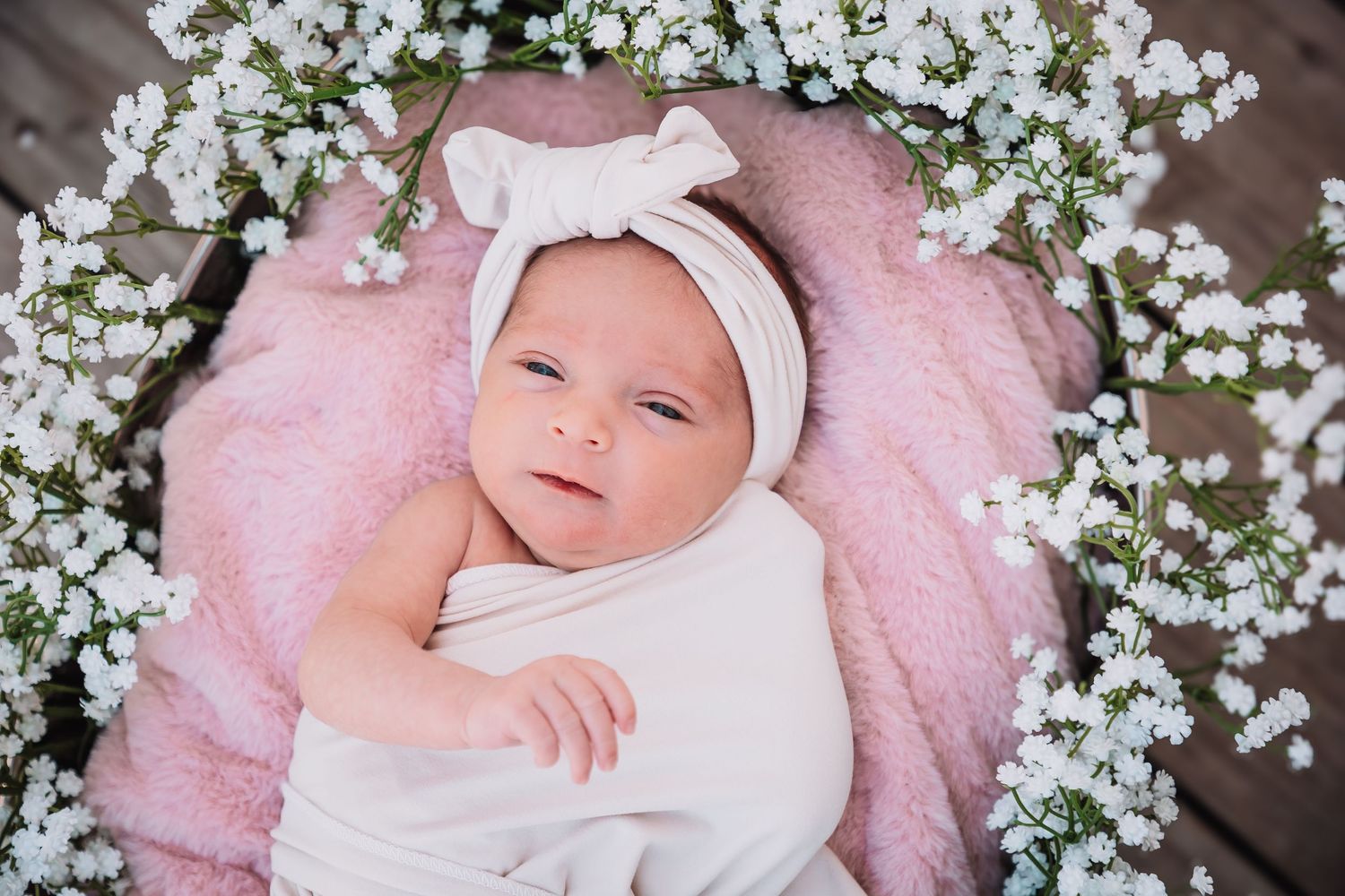Newborn girl photos Topeka KS Ward Meade Park, Old Prairie Town