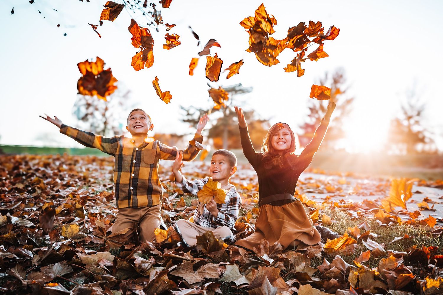 Fall Family Photo Topeka KS