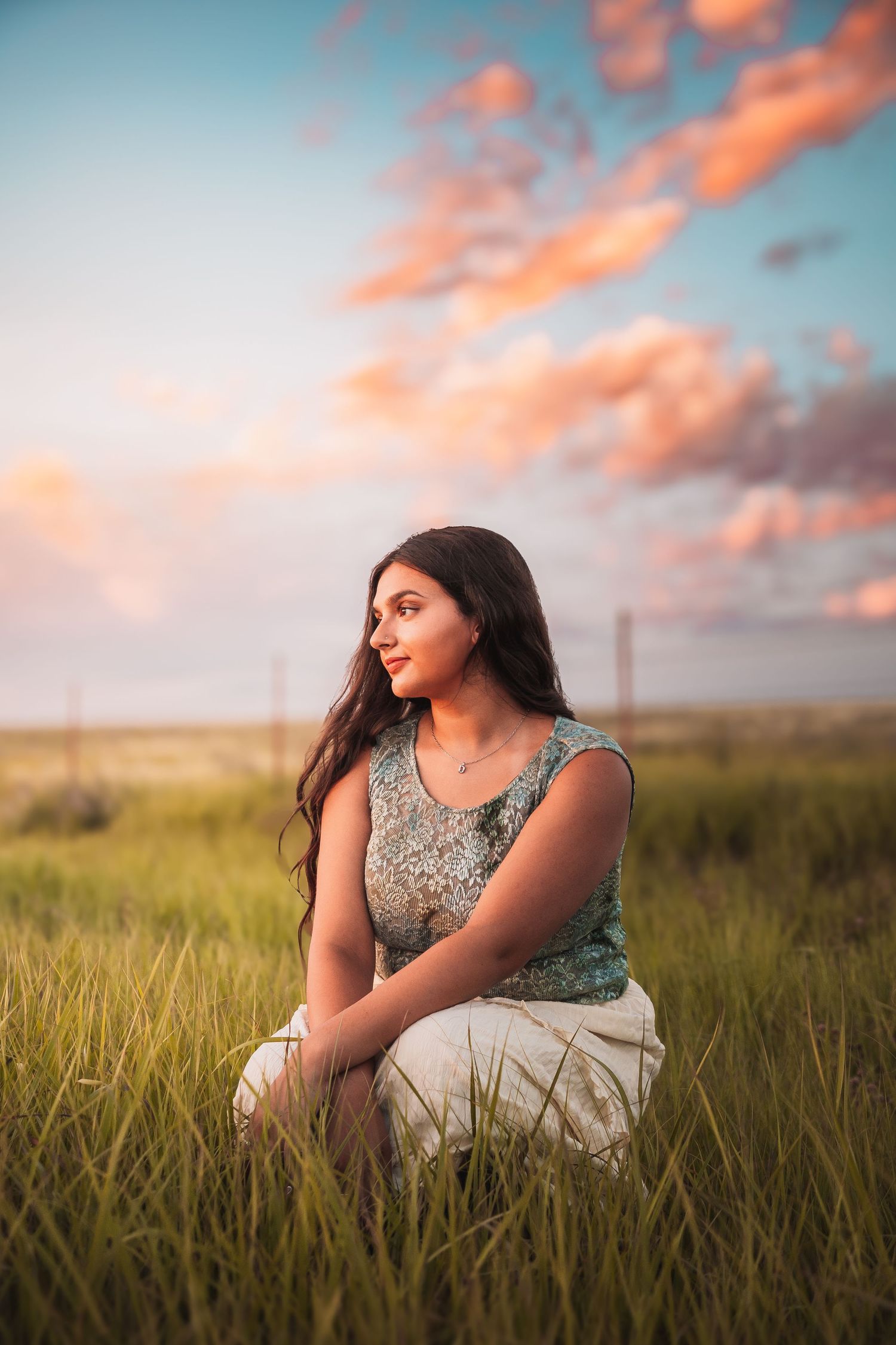 Girl Senior Photos Flint Hills Topeka KS