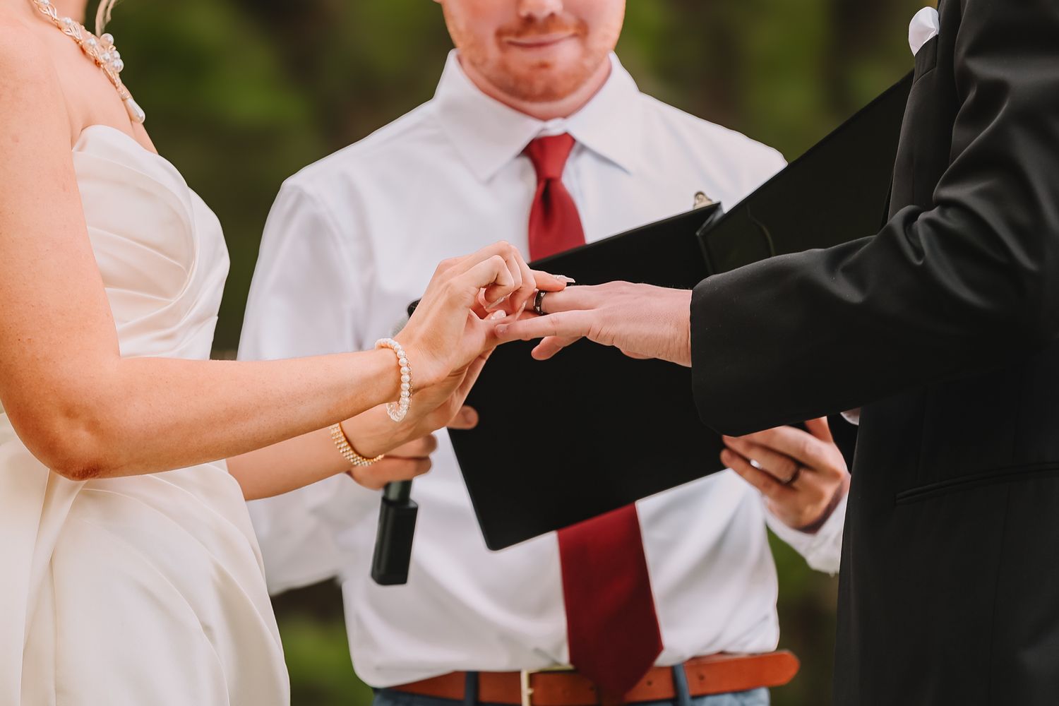 Wedding Ceremony in Kansas.