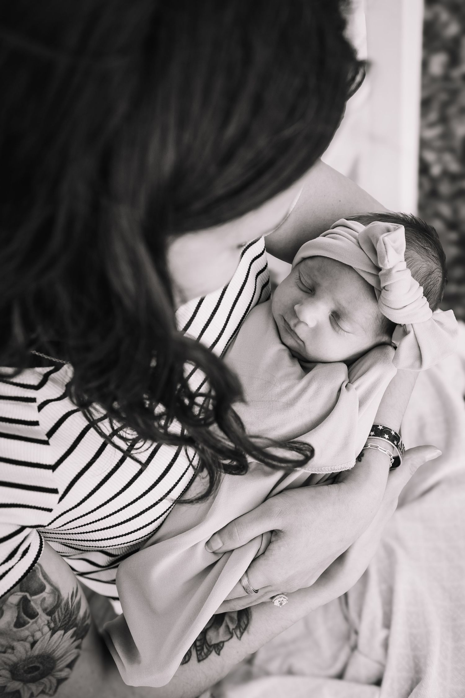 Newborn girl photos Topeka KS Ward Meade Park, Old Prairie Town