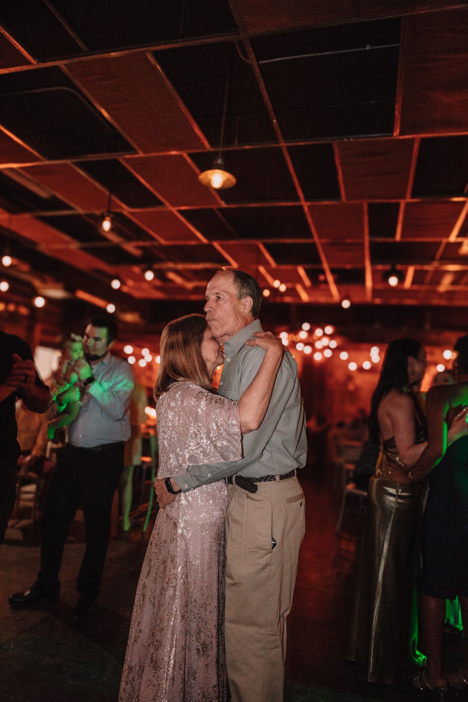 Wedding Reception party. Topeka, KS  at The Foundry