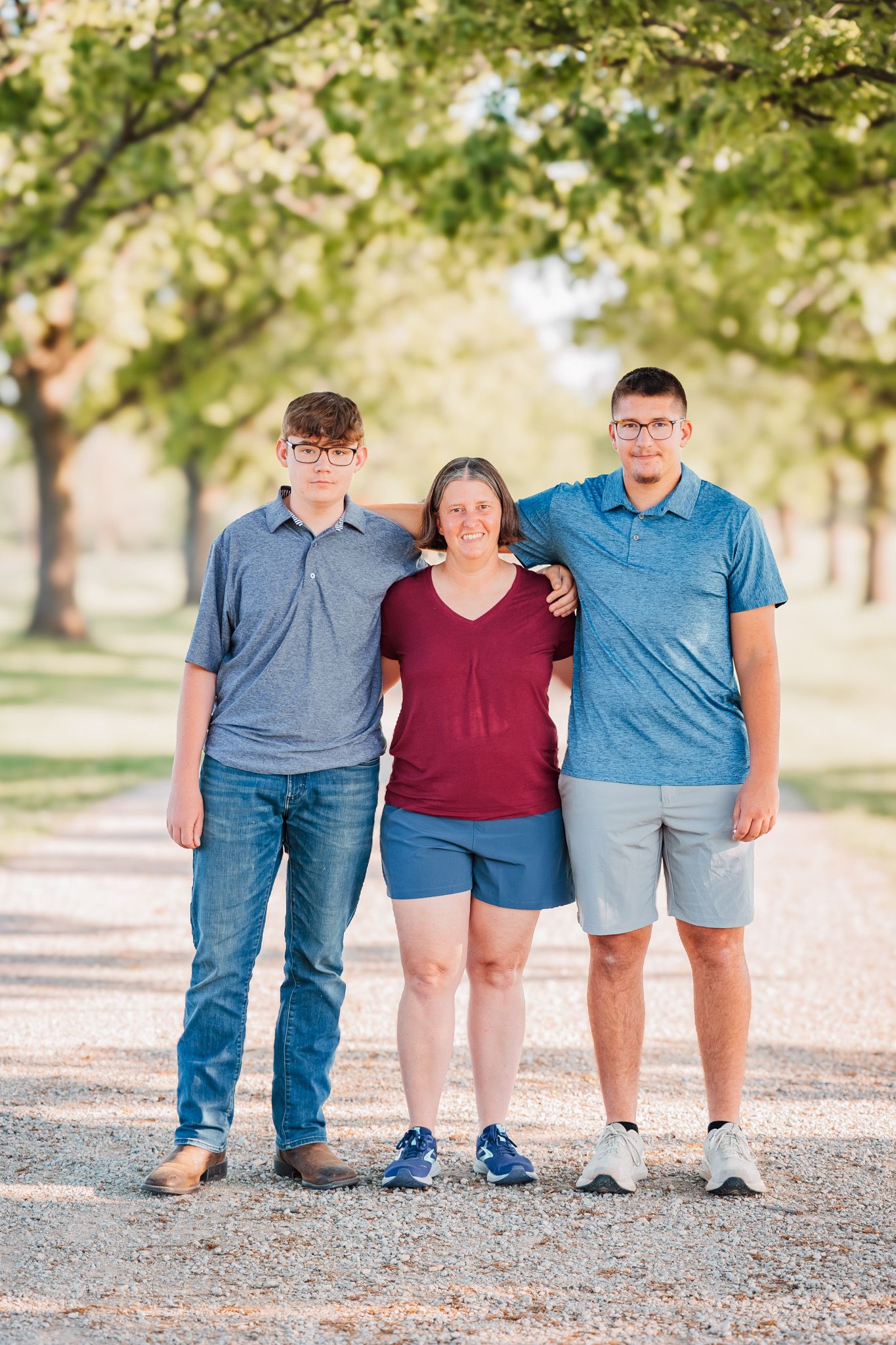 Summer family photos Topeka KS Kansas