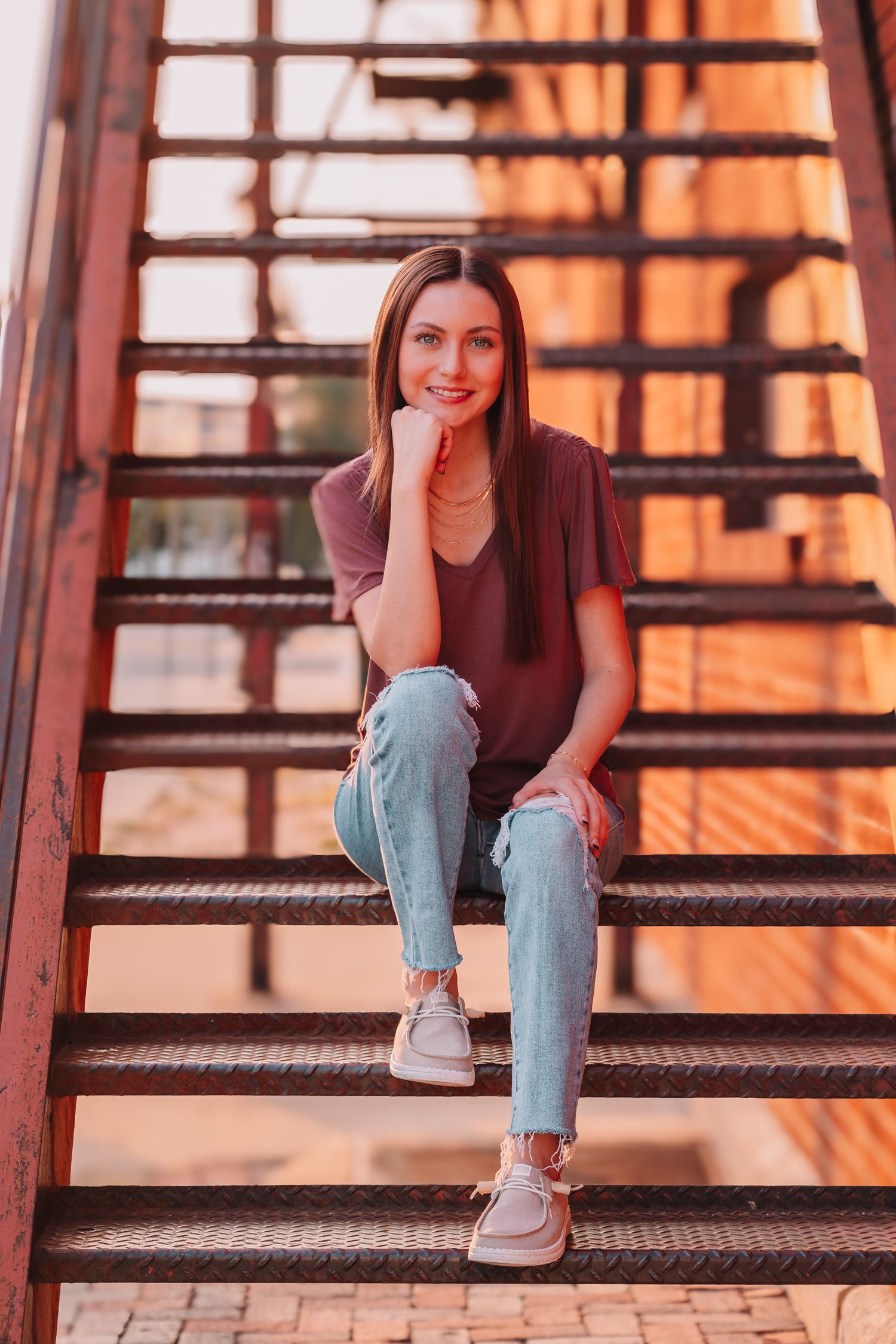Senior Photos girl NOTO Summer Topeka KS Kansas