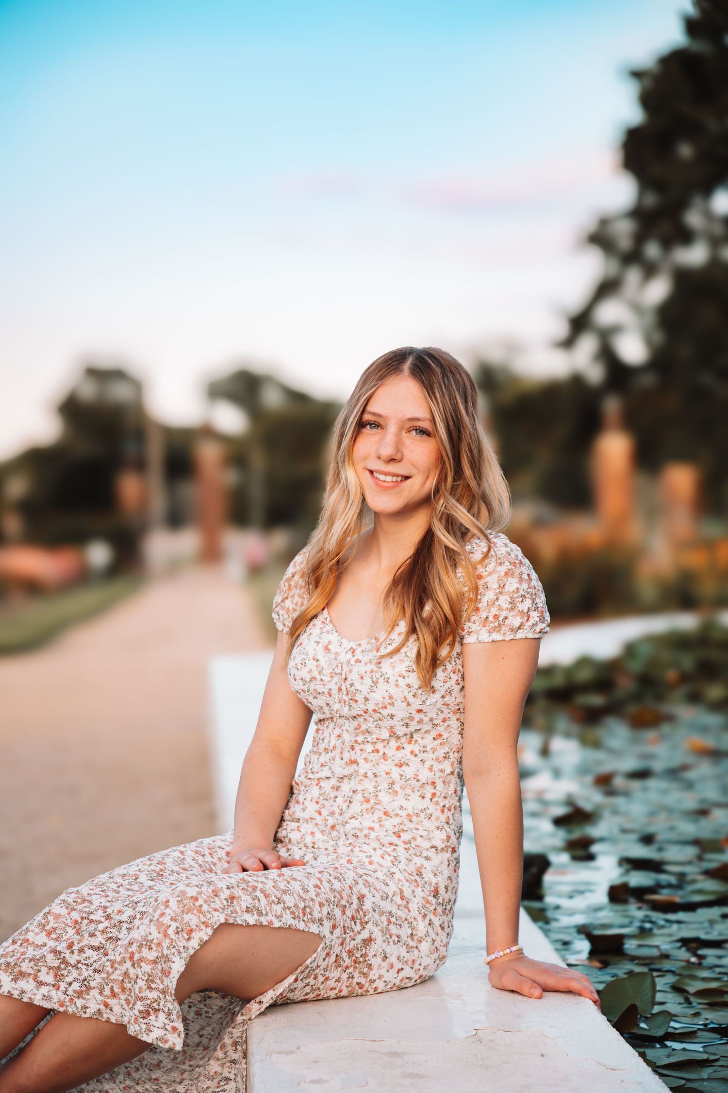 Senior Photo Reinisch Rose Garden Topeka, KS Abeni Rene Photography