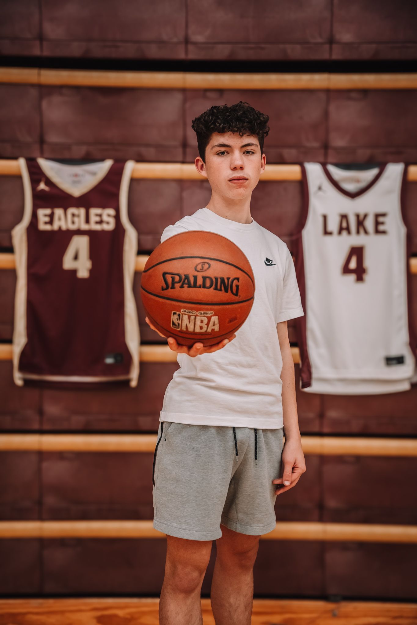 Basketball Photos in Gym Silver Lake Kansas KS