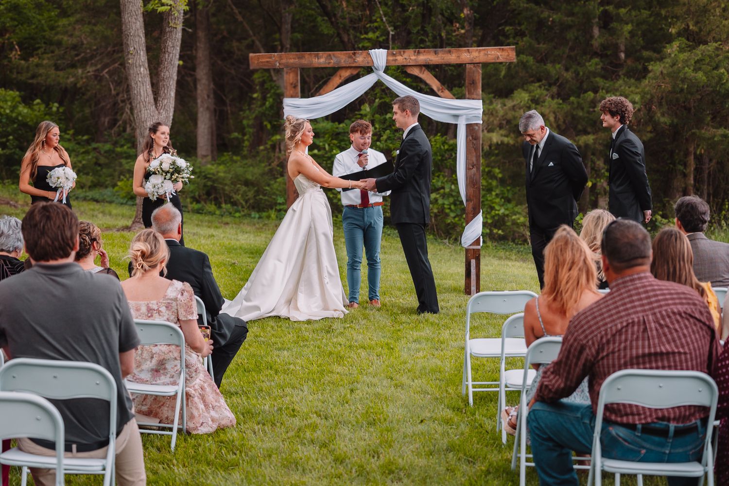 Wedding Ceremony in Kansas.