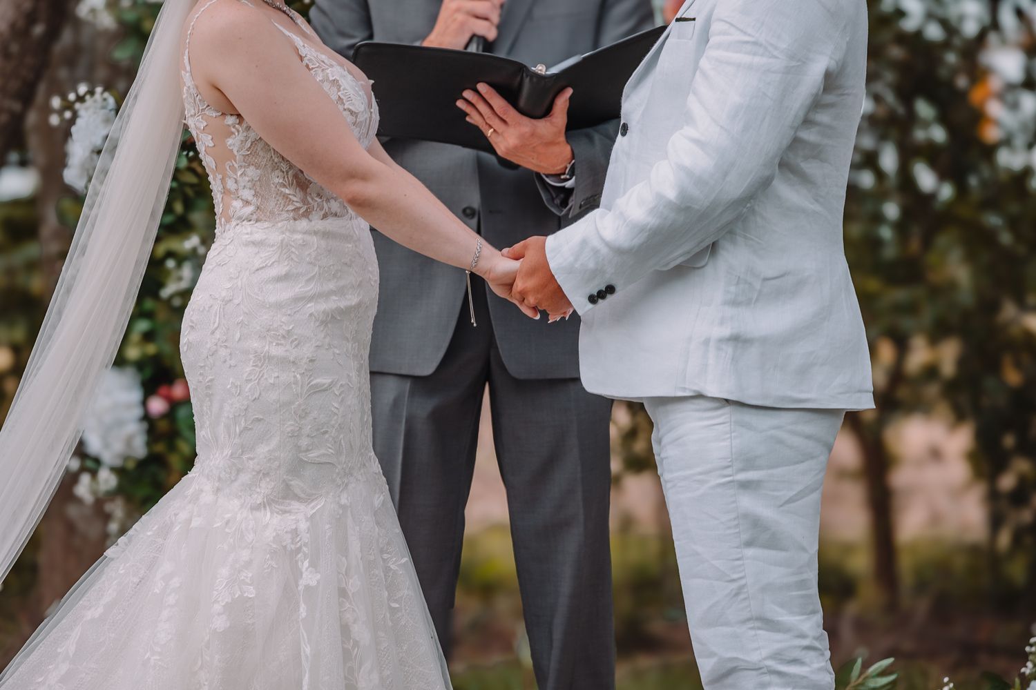 Wedding Ceremony in Kansas at the Brownstone.