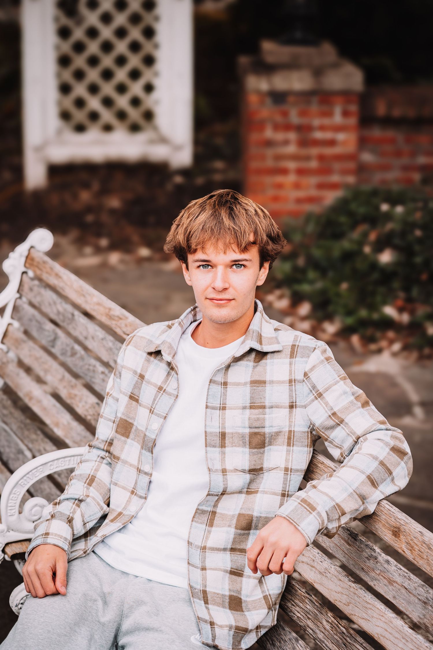 Senior Photo boy Ward Meade Fall