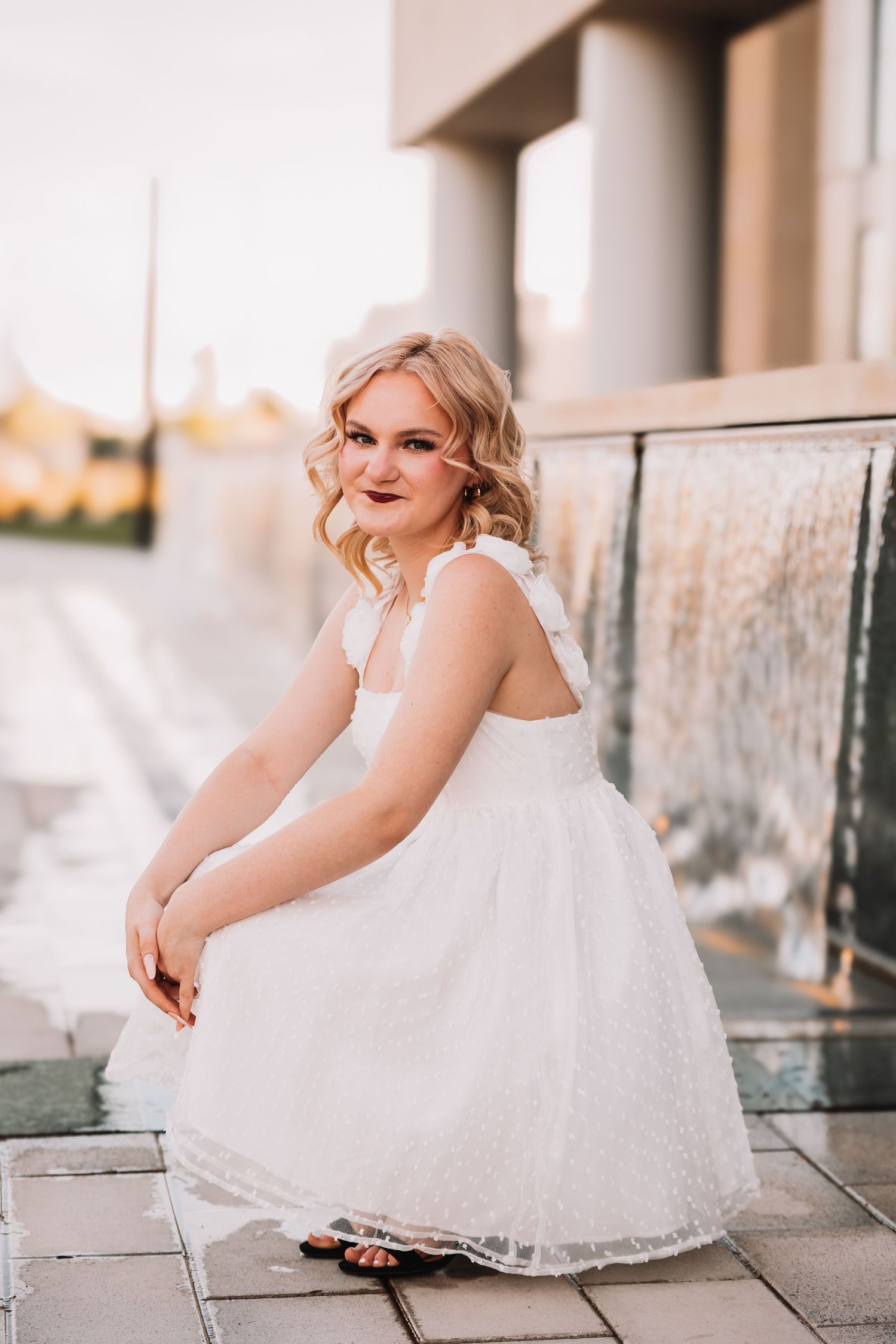 Senior Photo Downtown Topeka, KS Abeni Rene Photography