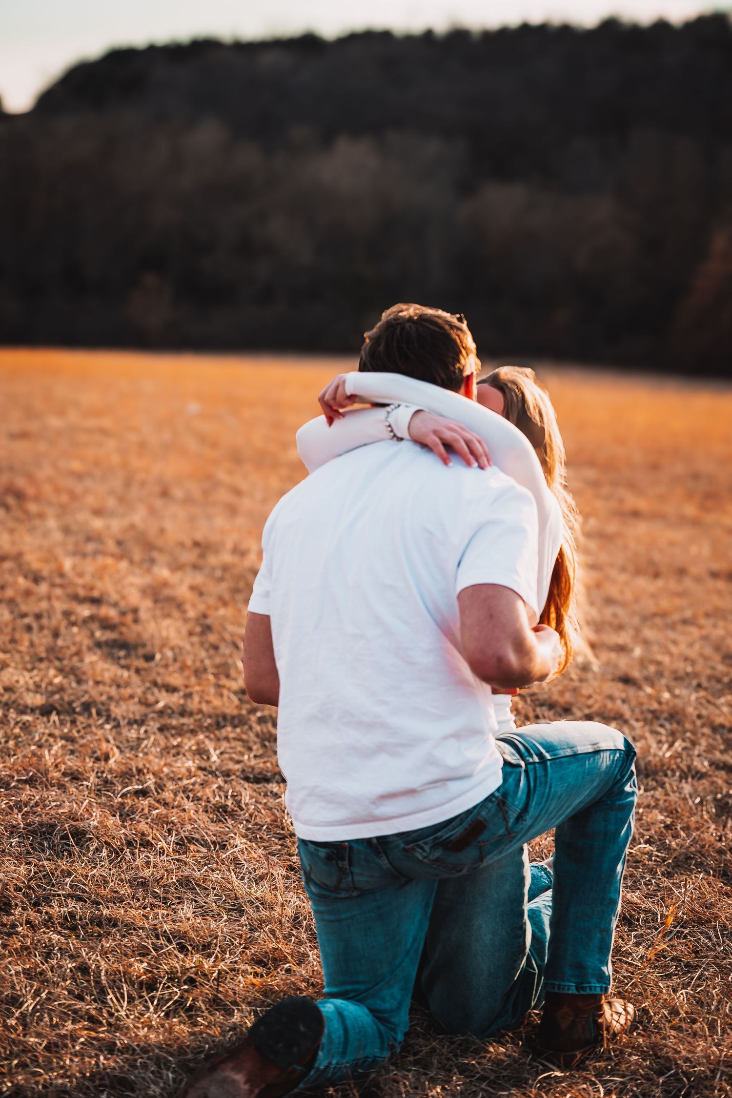 Surprise proposal photos Topeka KS Cedar Crest
