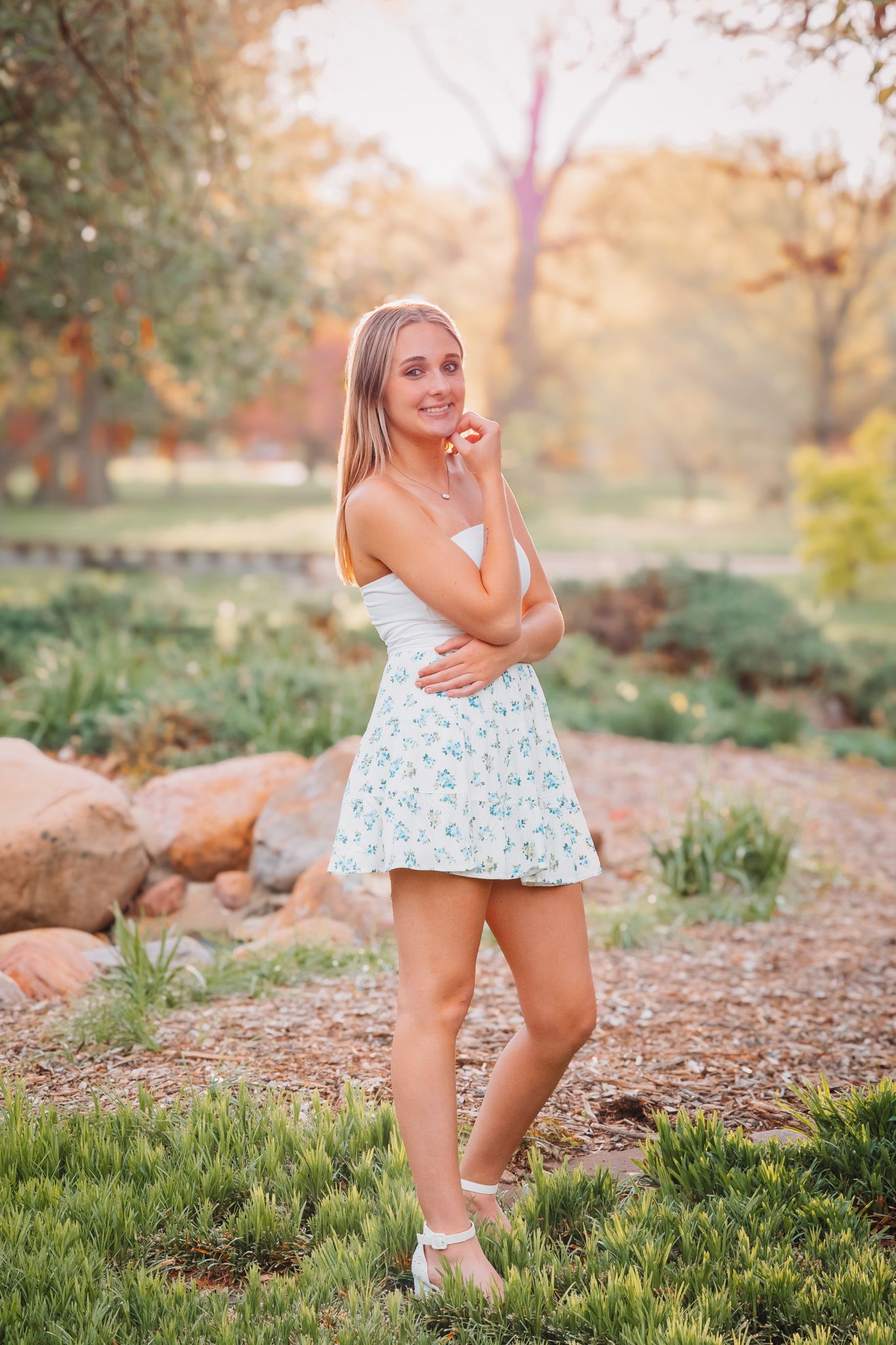 Gage Park Senior Photos Girl Topeka KS Kansas