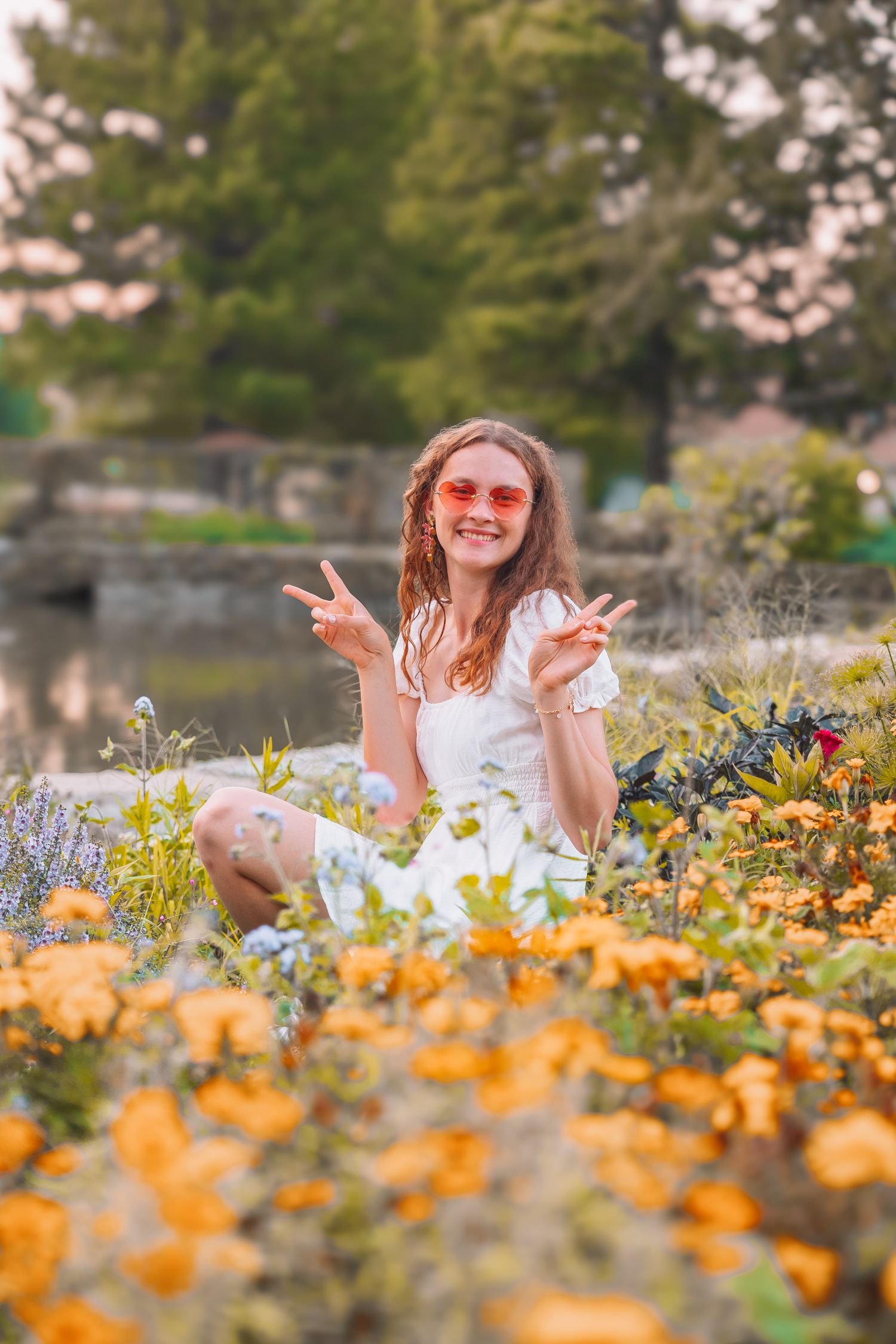 summer senior photos girl Topeka KS Kansas