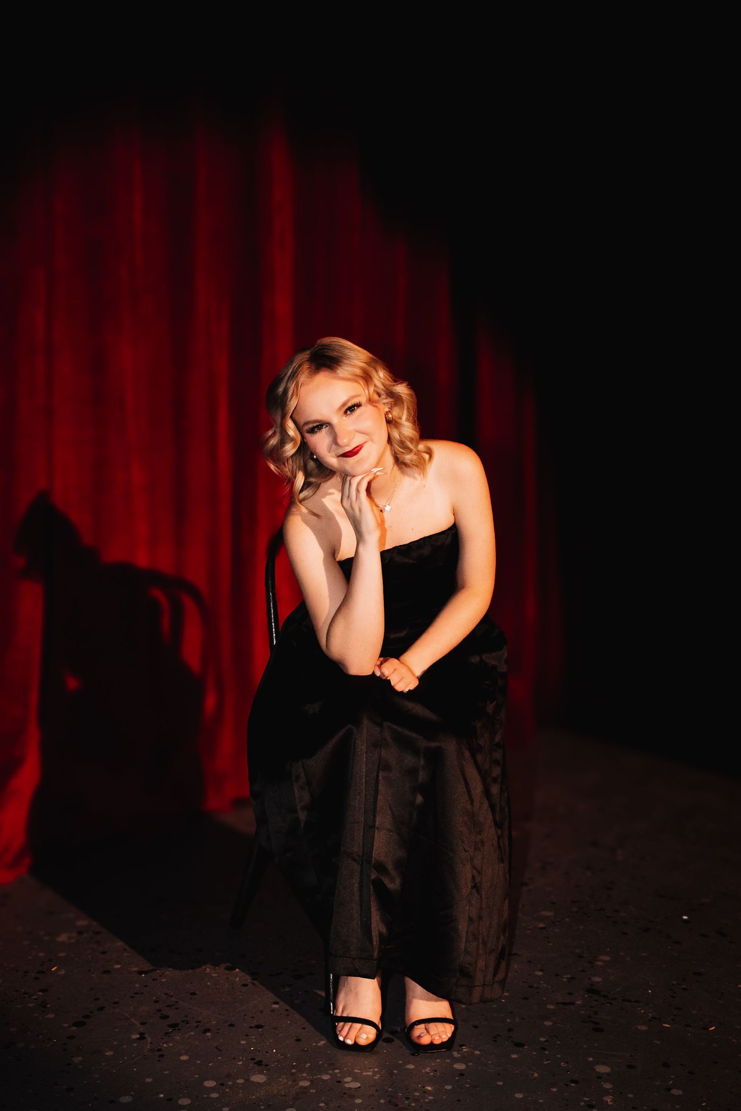 Senior Photo Topeka Civic Theatre Topeka, KS Abeni Rene Photography Abeni Rene Photography